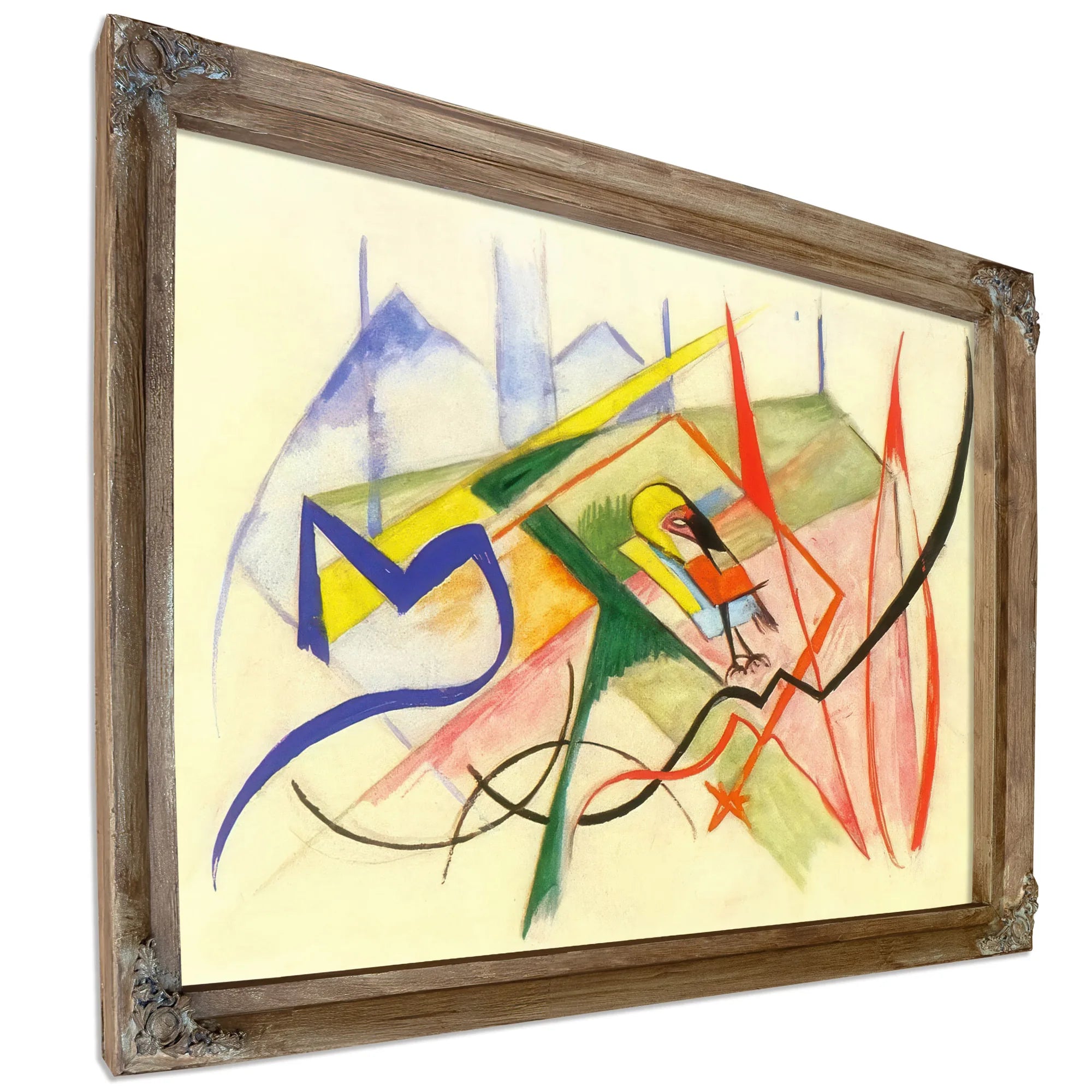 Smal Mythical Creature By Franz Marc Fine Art Print