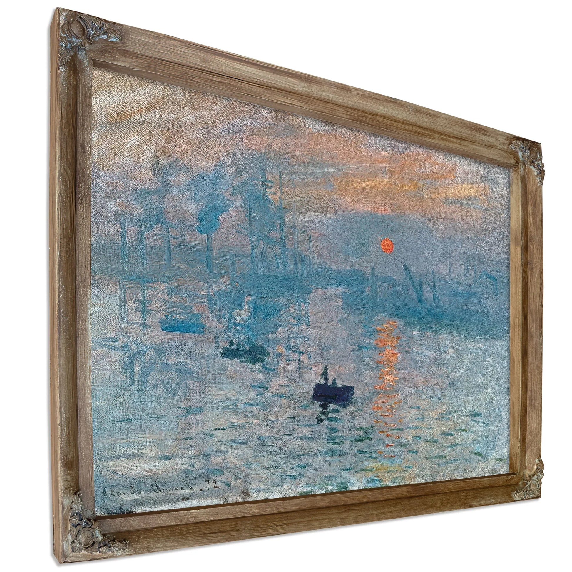 Impression Sunrise 1872 By Claude Monet Fine Art Print