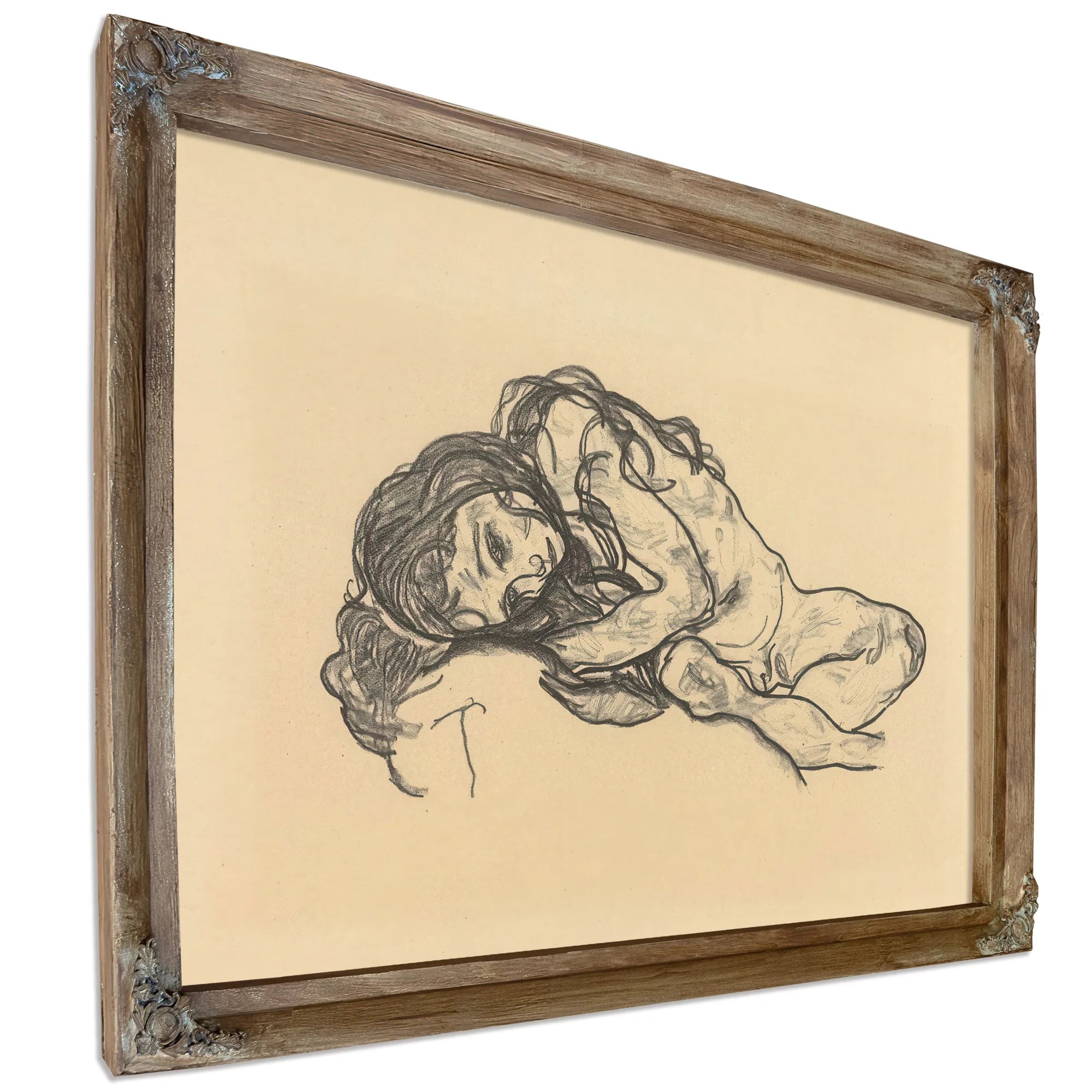 Madchen Girl By Egon Schiele Fine Art Print