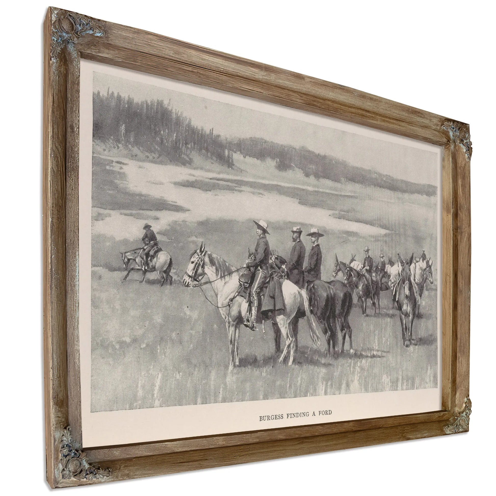 Pony Tracks Met Dp A by Frederic Remington