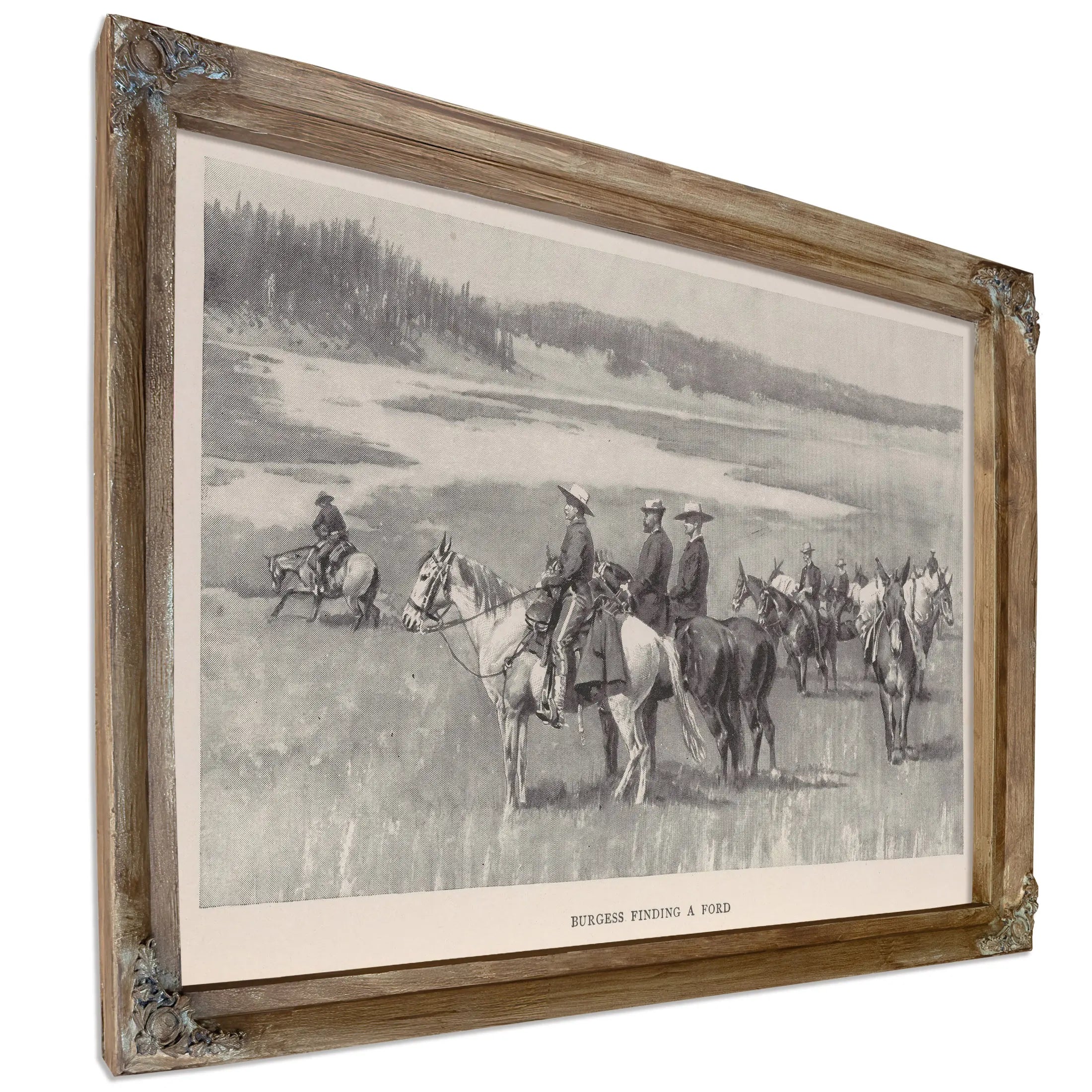 Pony Tracks Met Dp A by Frederic Remington