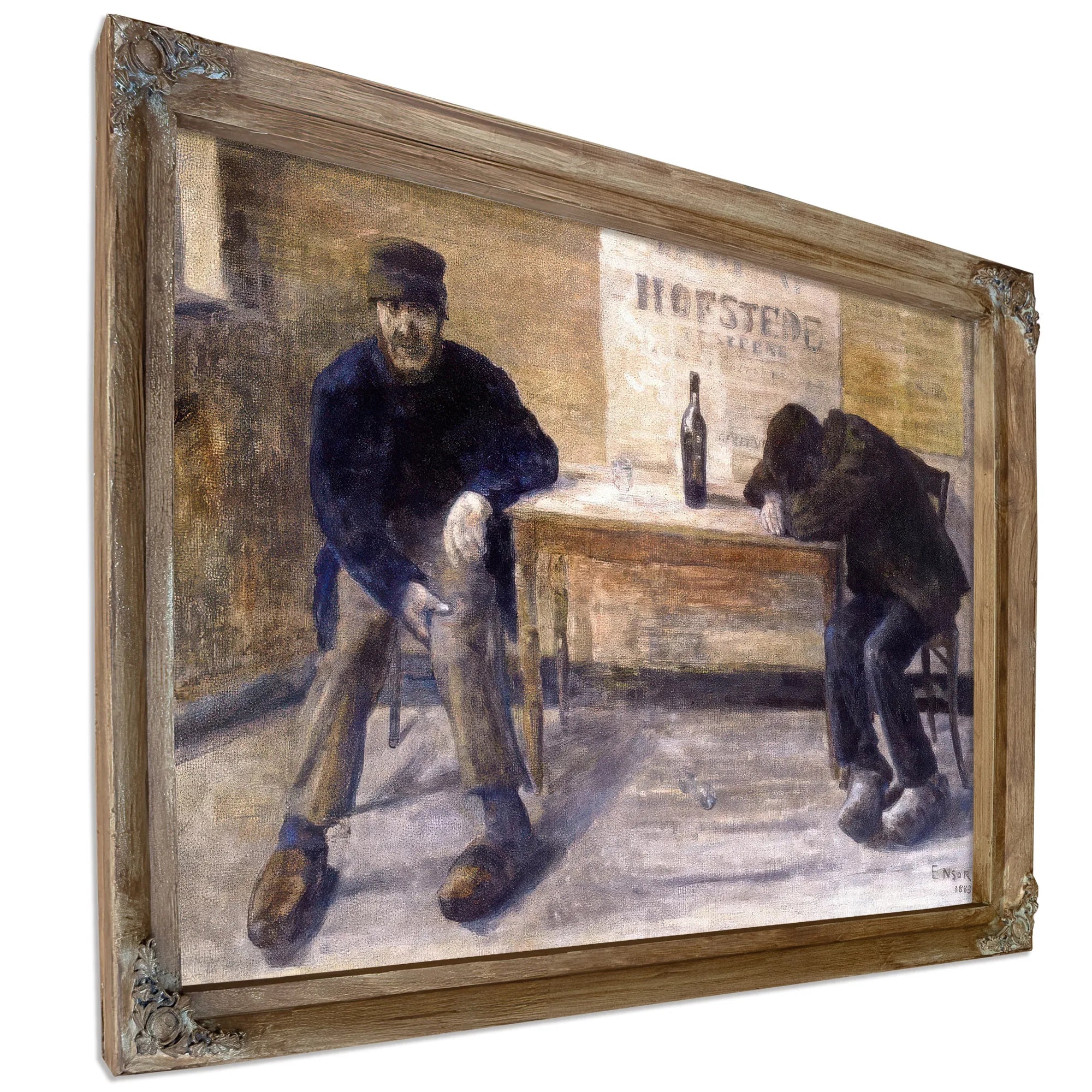 The Drunkards By James Ensor Fine Art Print