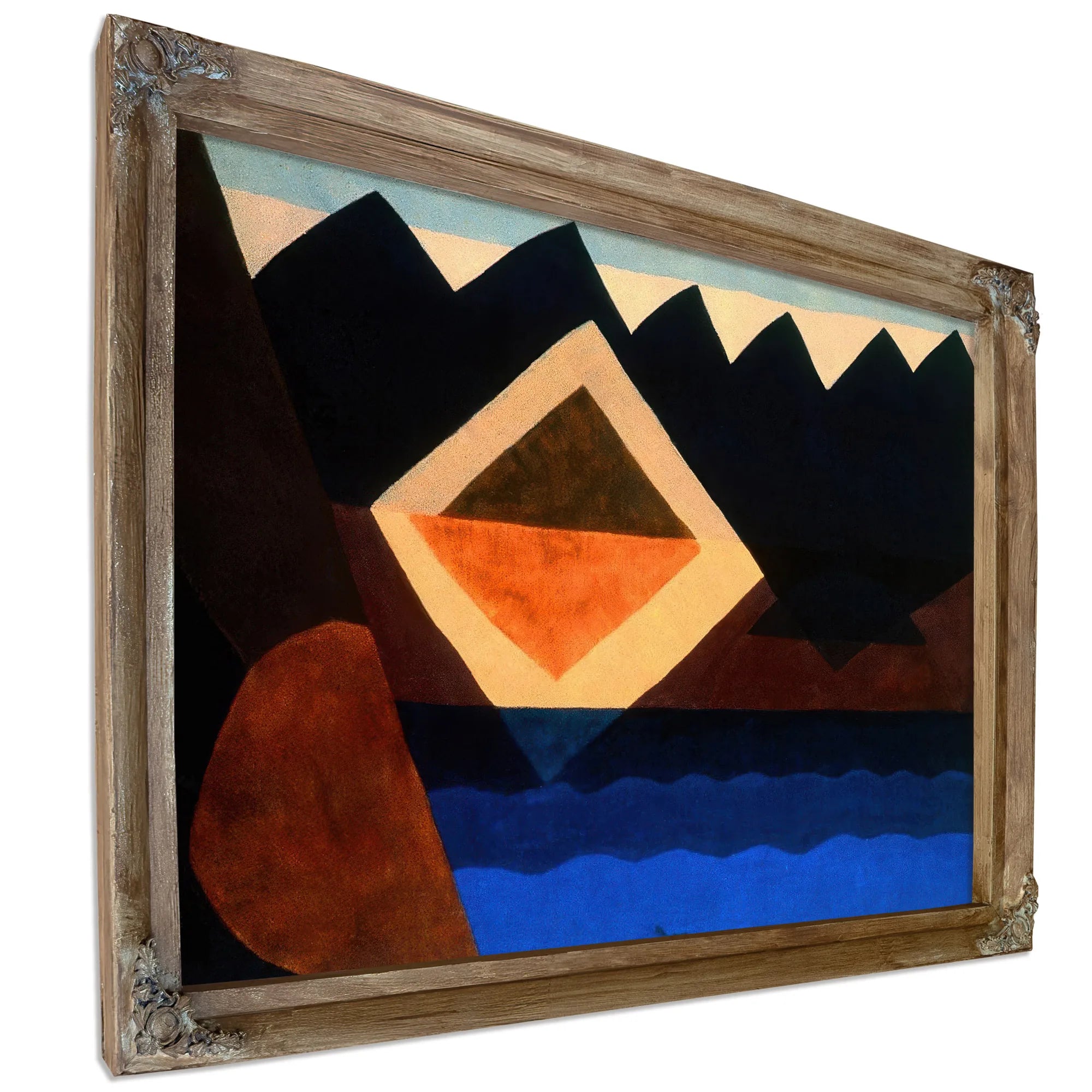 Square On The Pond By Arthur Dove Fine Art Print