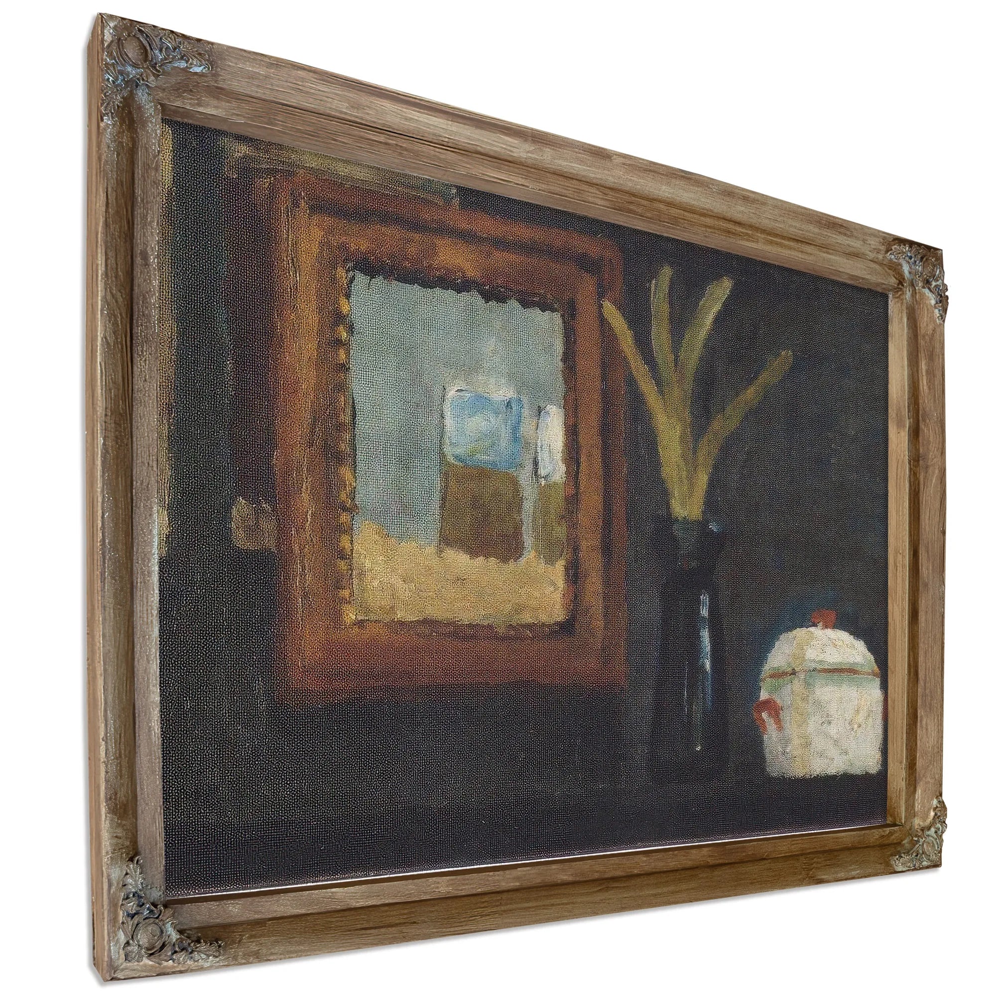 Still Life With Sugar Bowl And Hyacinth In Glass By Paula Modersohn Becker Fine Art Print