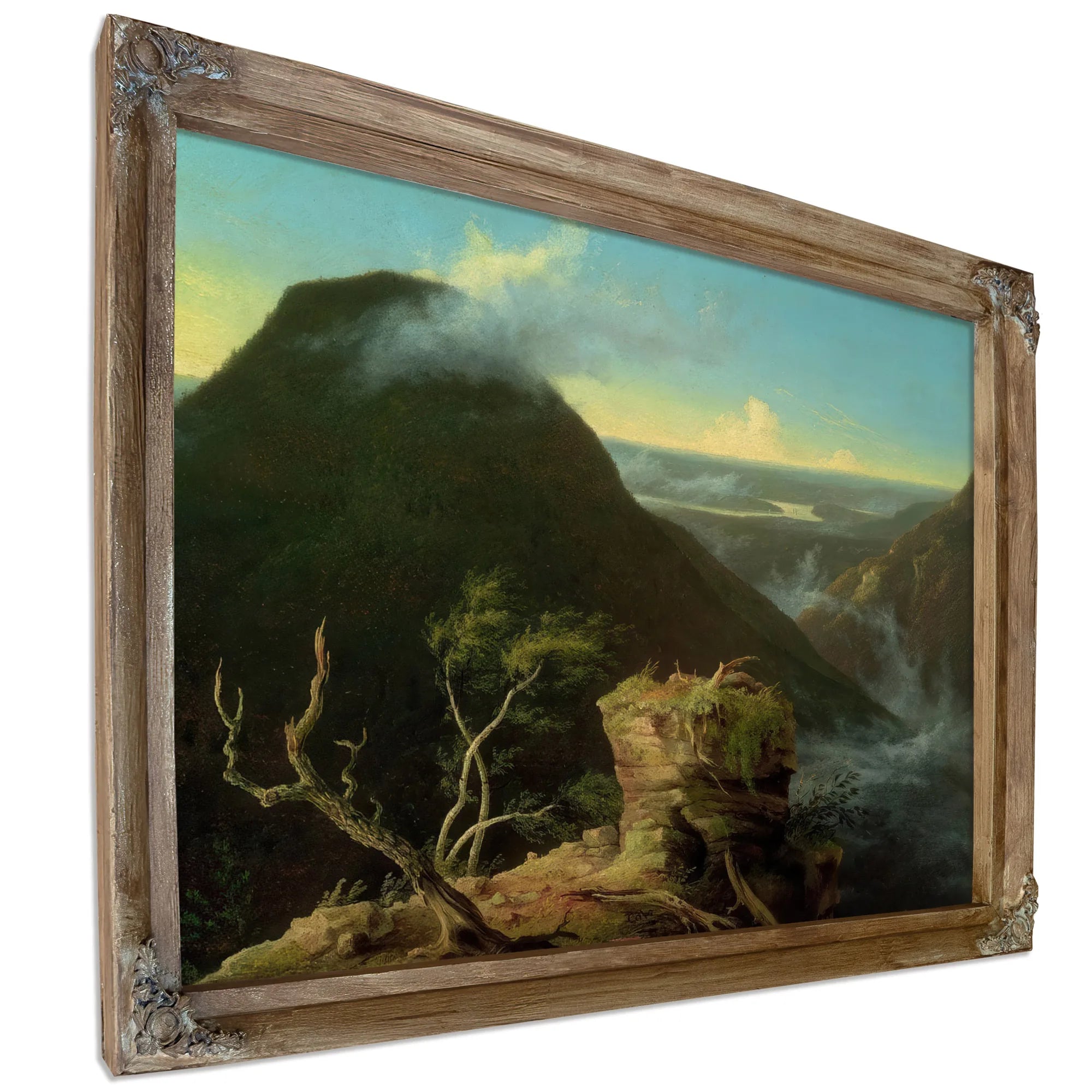 View Of The Round Top In The Catskill Mountains By Thomas Cole Fine Art Print