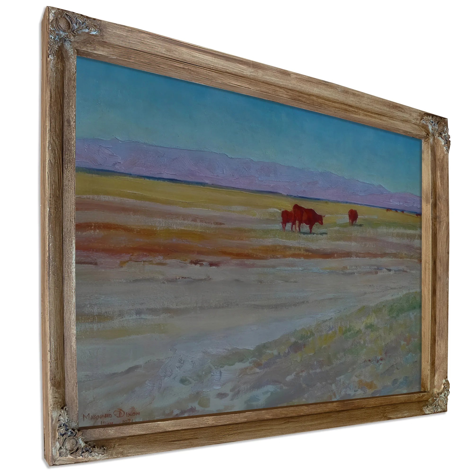 Morning On The San Joaquin Plains By Maynard Dixon Fine Art Print