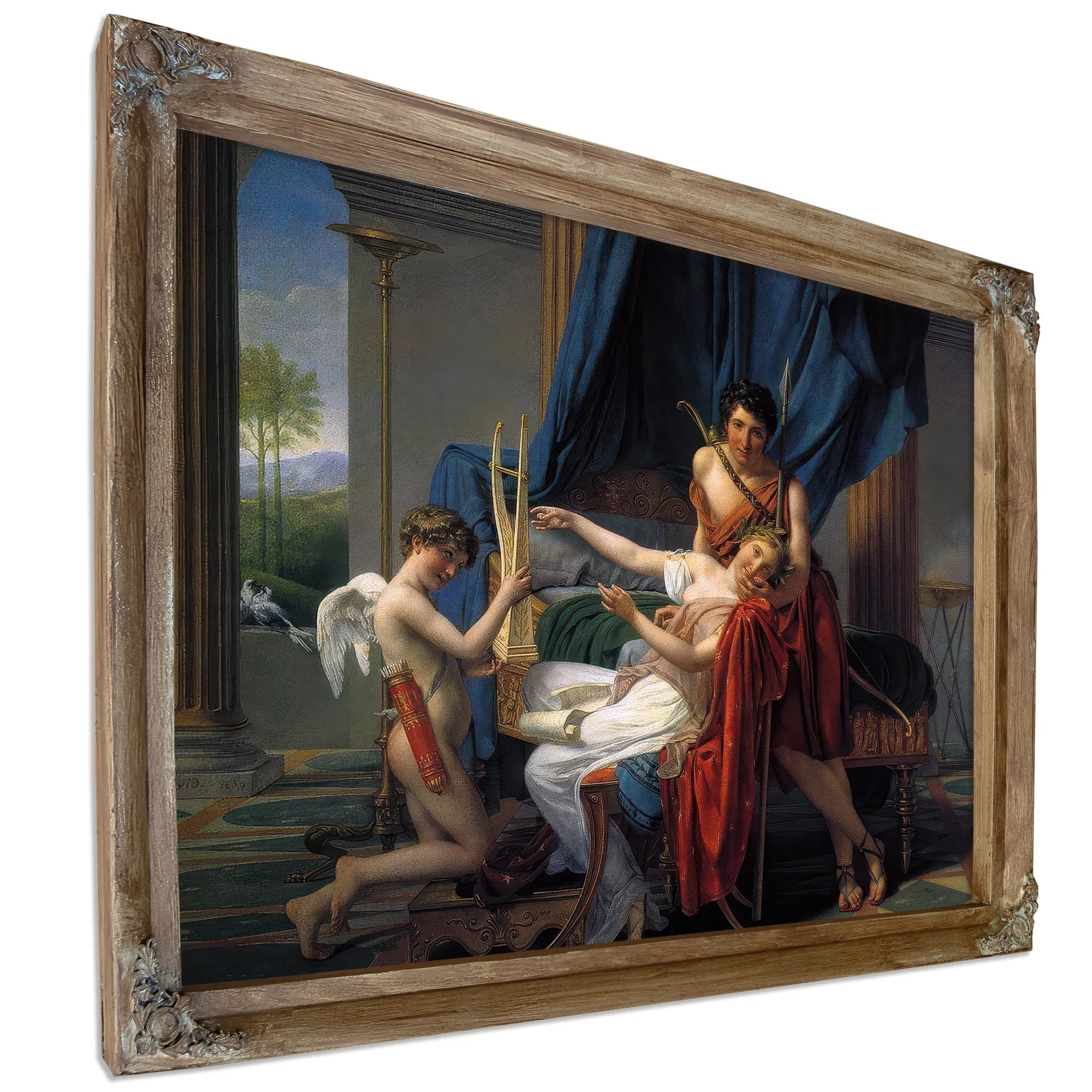 David By Jacques Louis David Fine Art Print