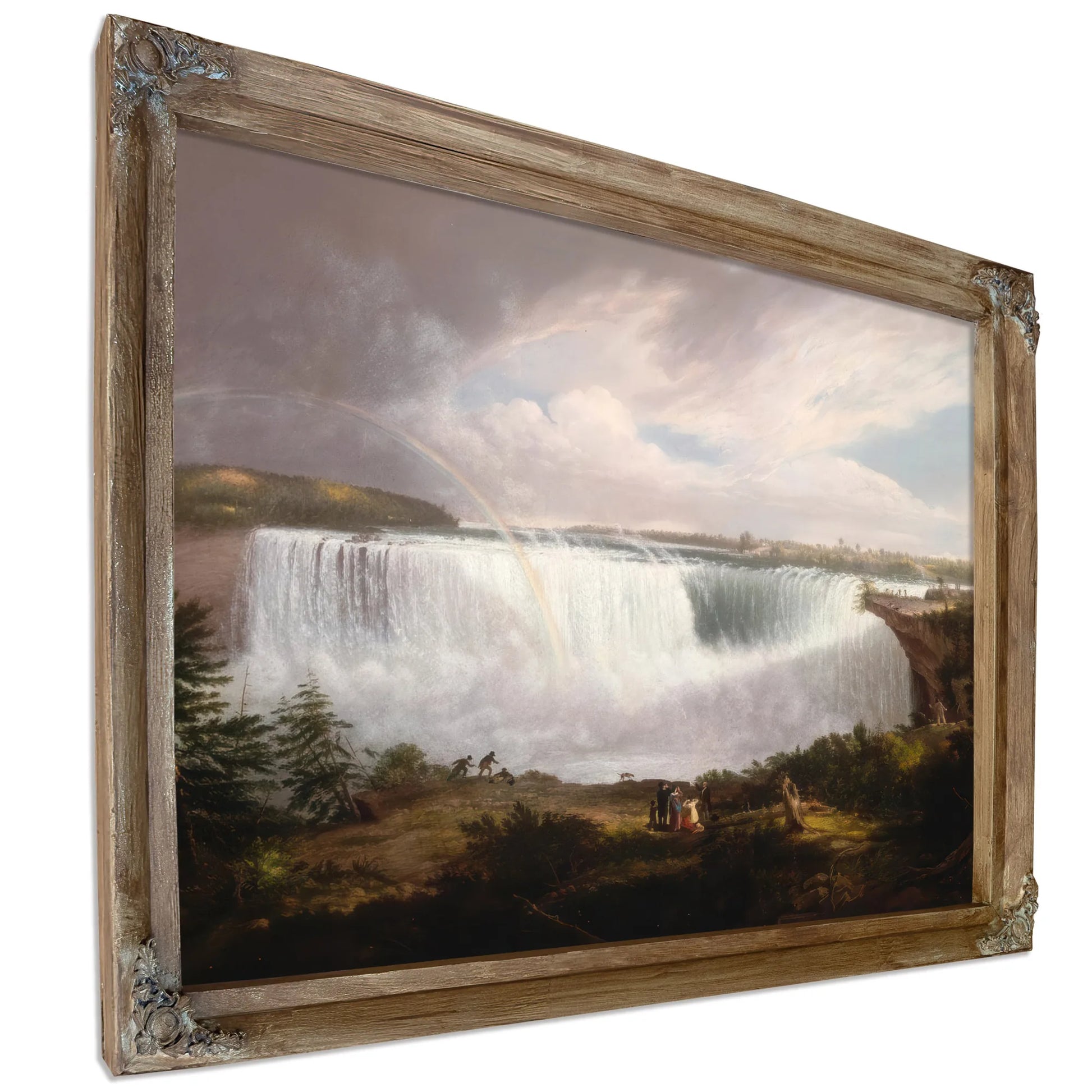 The Great Horseshoe Fall, Niagara By Alvan Fisher Fine Art Print