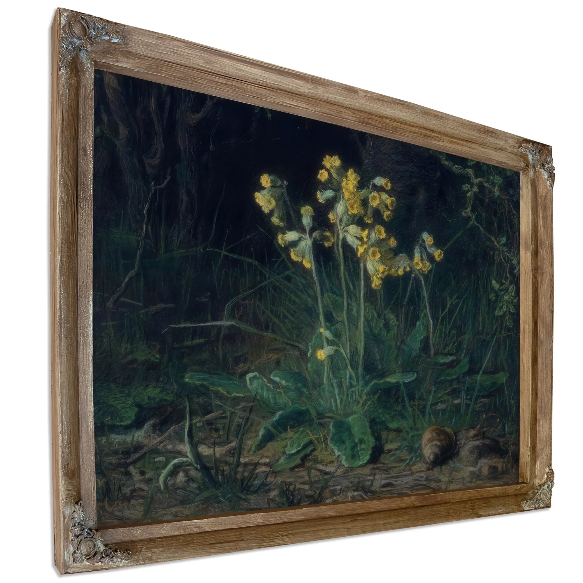 Primroses By Jean Francois Millet Fine Art Print