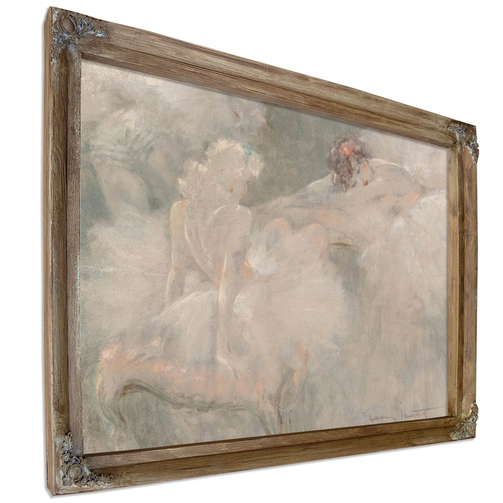 Attitudes By Louis Icart Fine Art Print