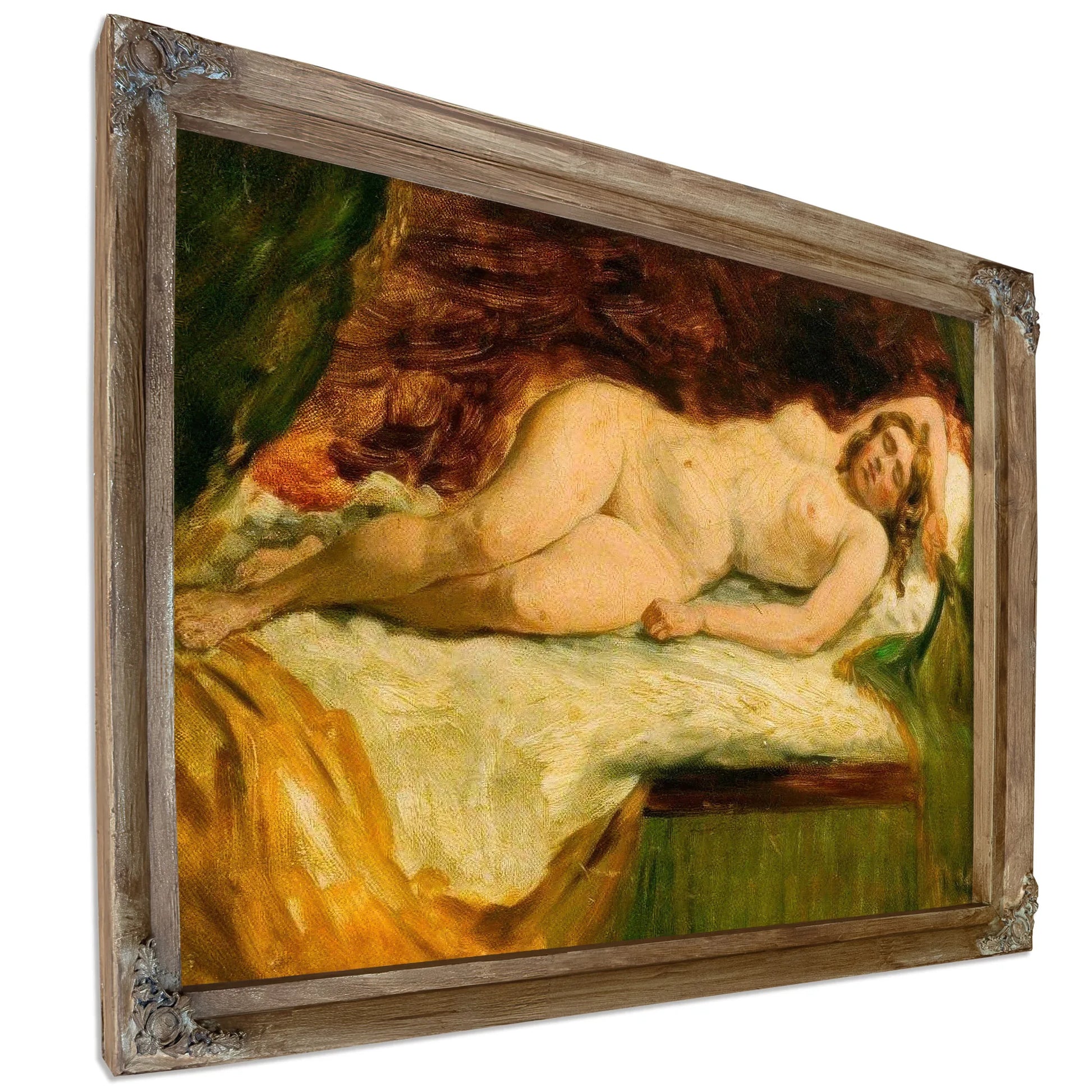 Study Of A Nude Female Sleeping By William Etty Fine Art Print
