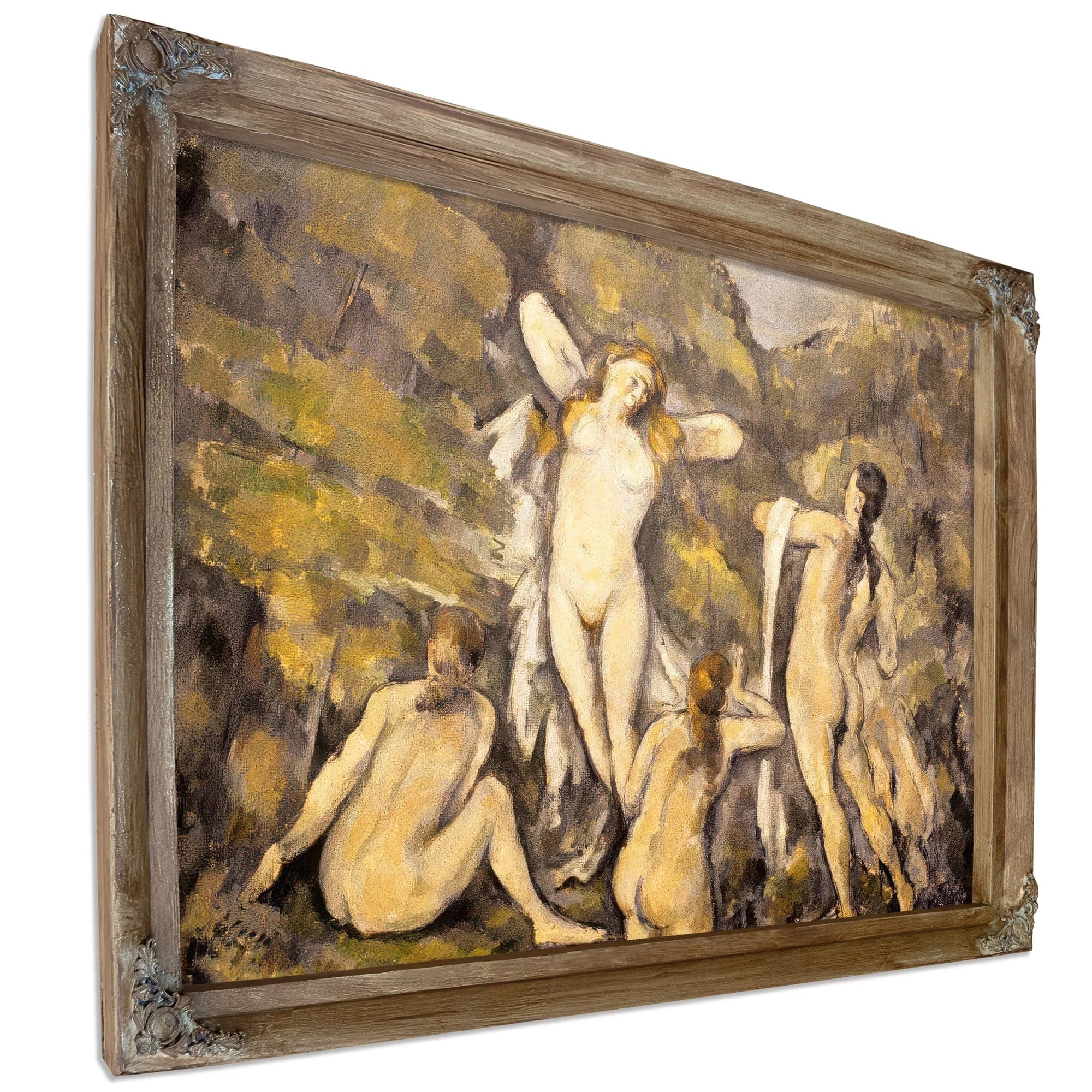 Bathers By Paul Cezanne Fine Art Print