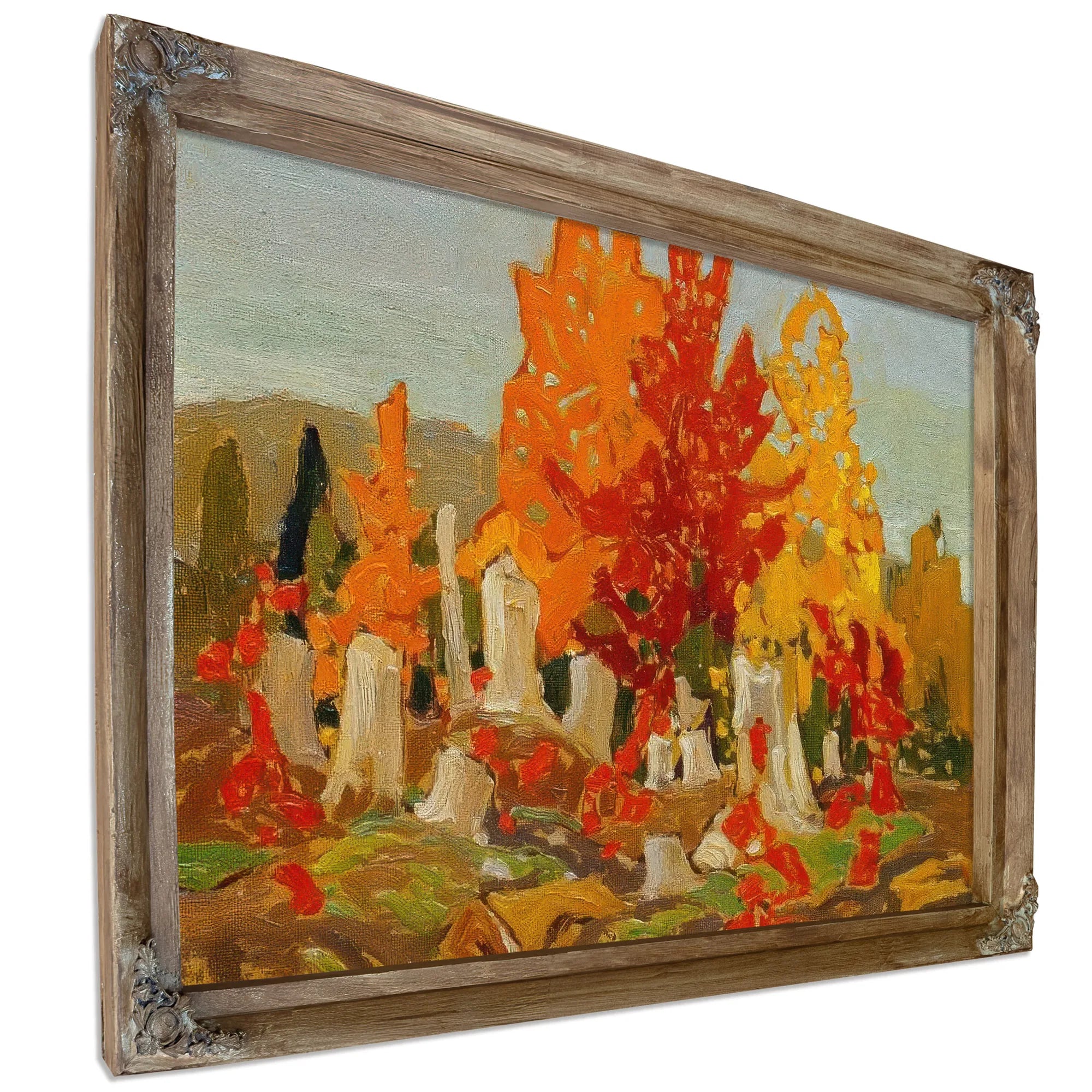 Red Maples By Frank Carmichael Fine Art Print