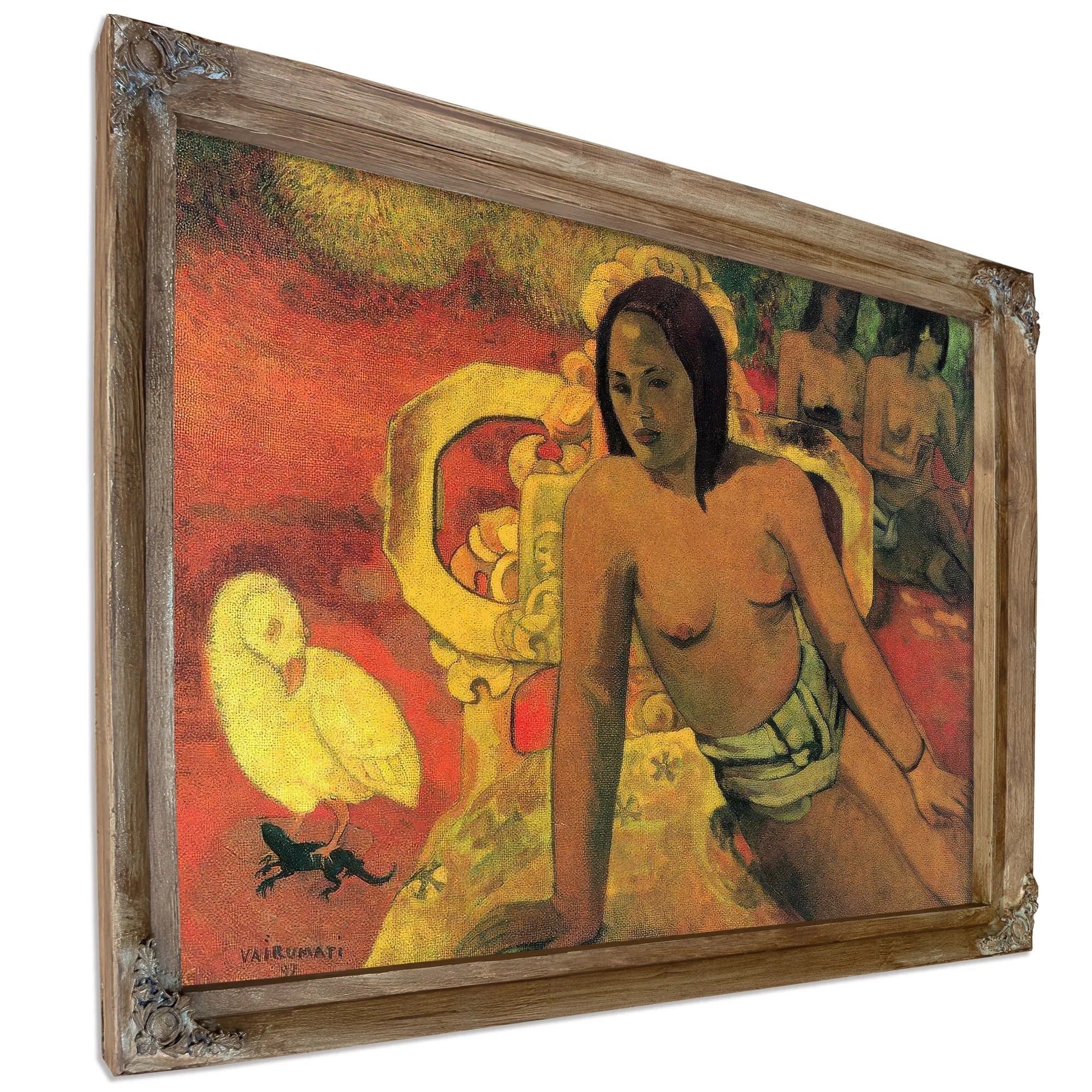 Reo Tahiti Vairaumati 1897 By Paul Gauguin Fine Art Print