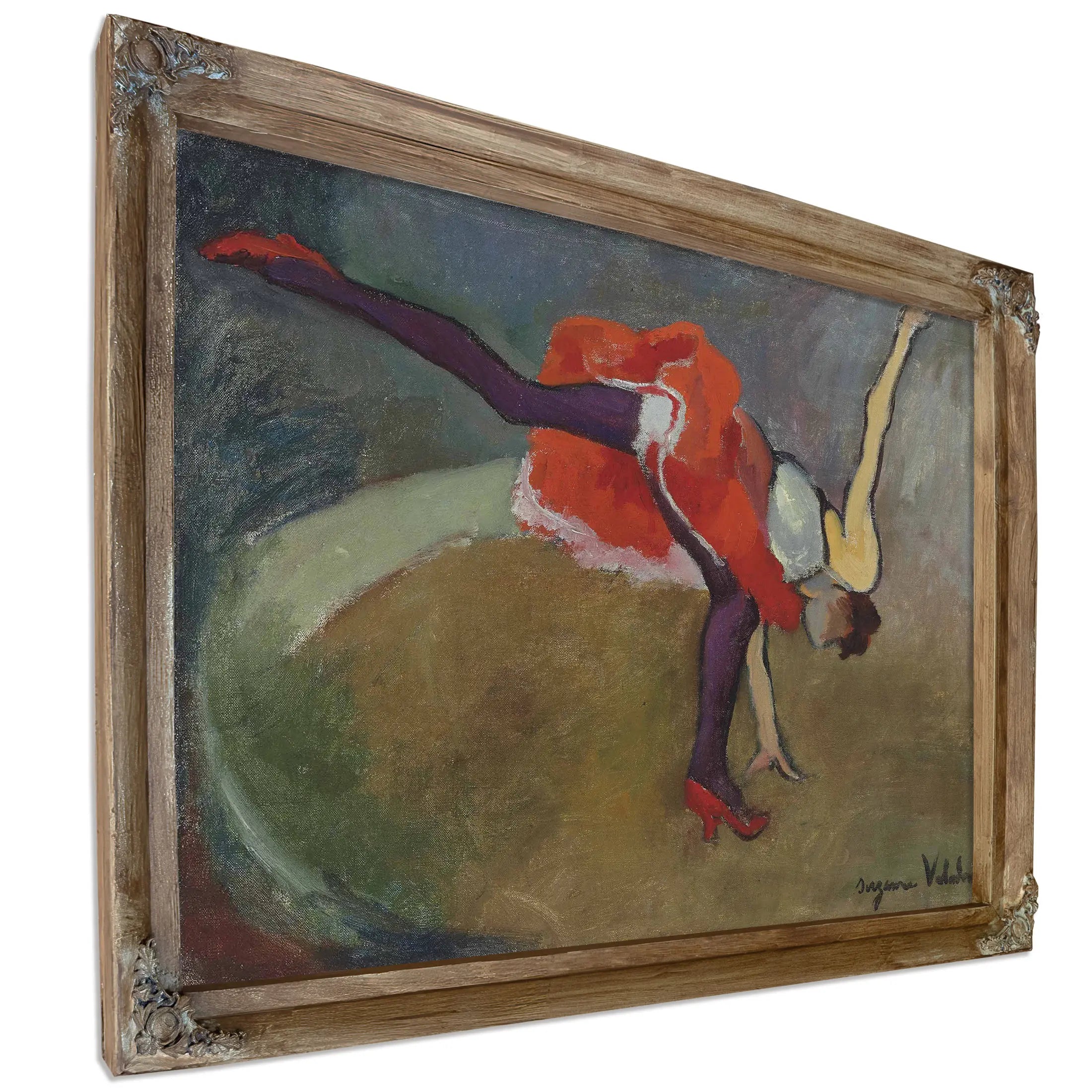 L Acrobate Ou La Roue by Suzanne Valadon