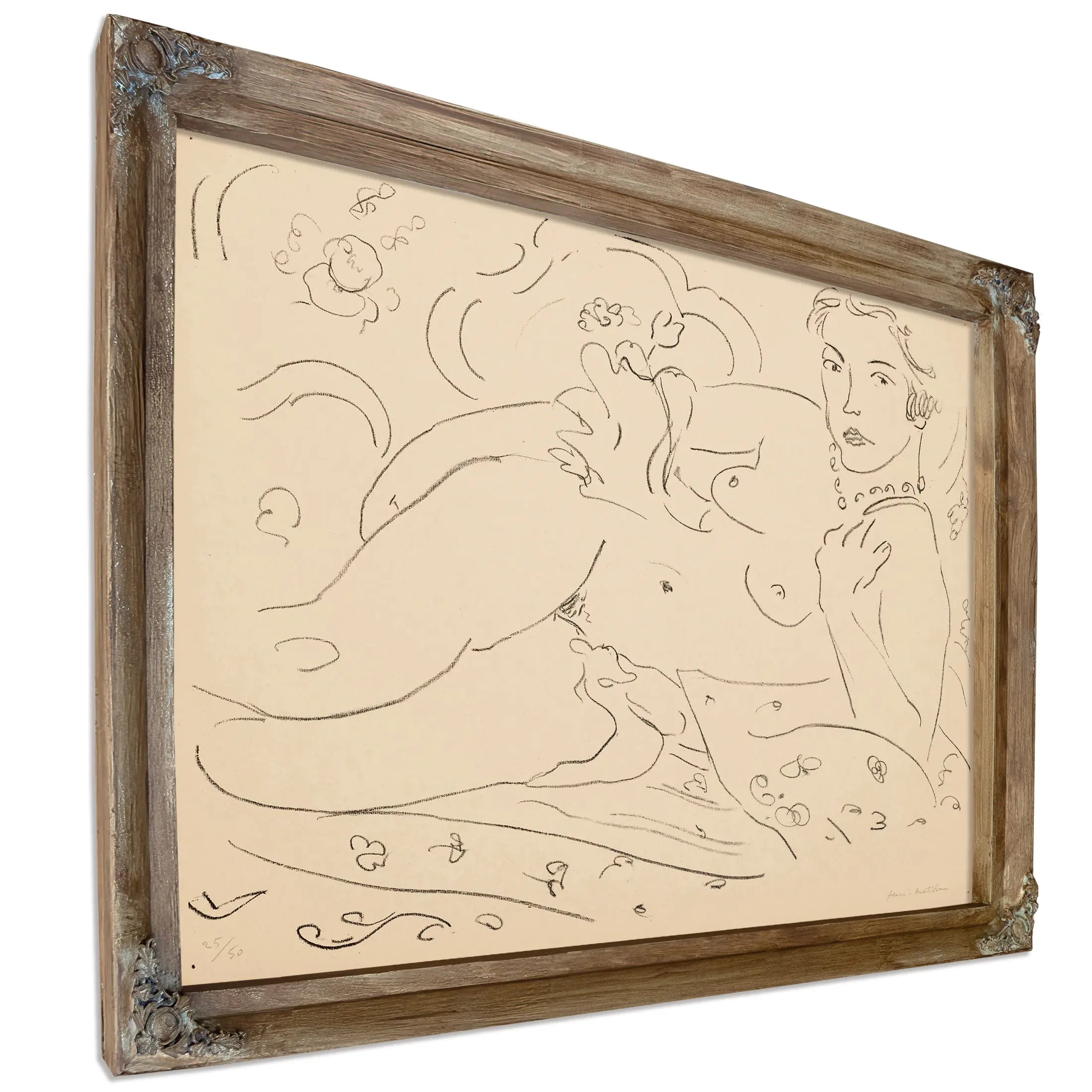 Nude With Oranges by Henri Matisse