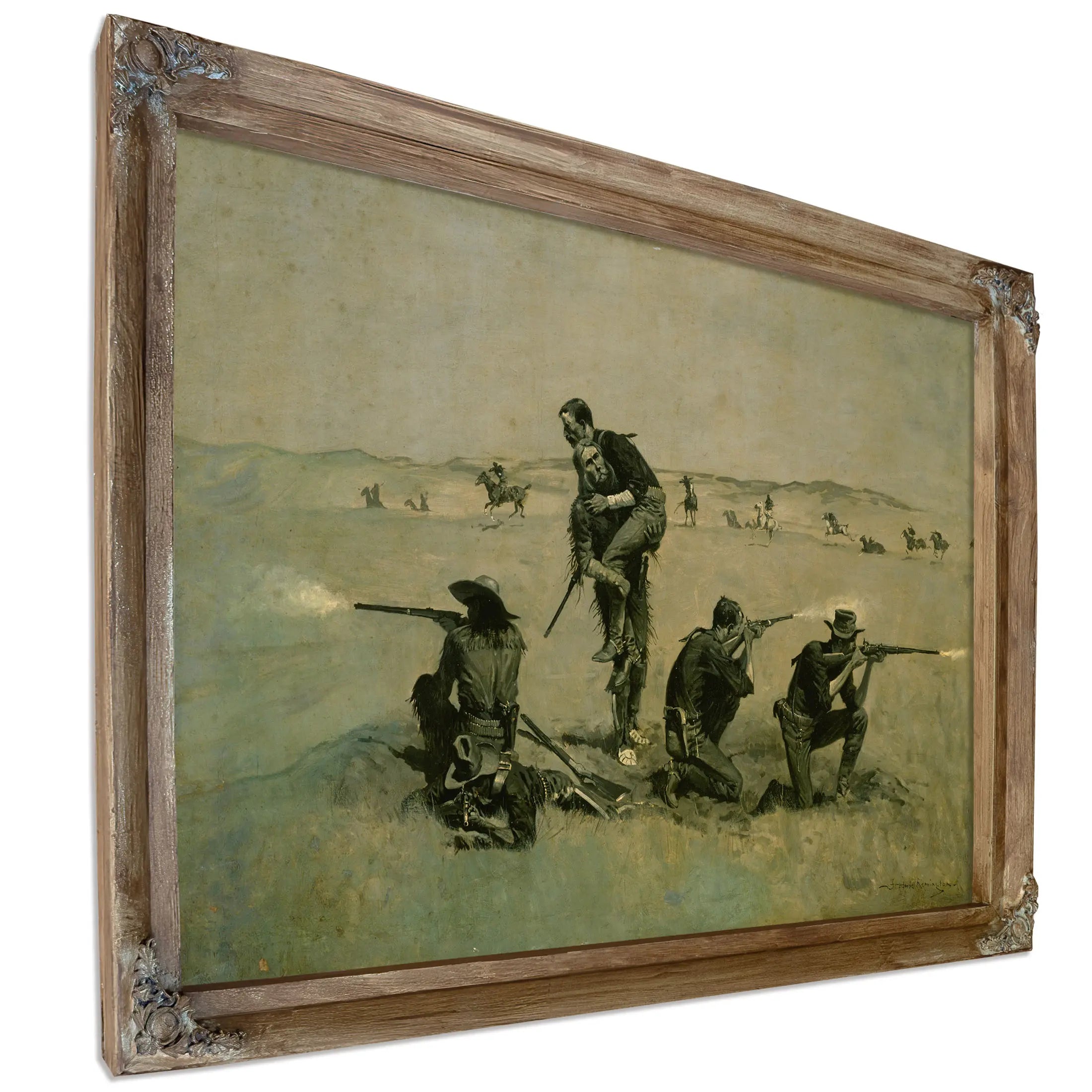 The Last Stand by Frederic Remington