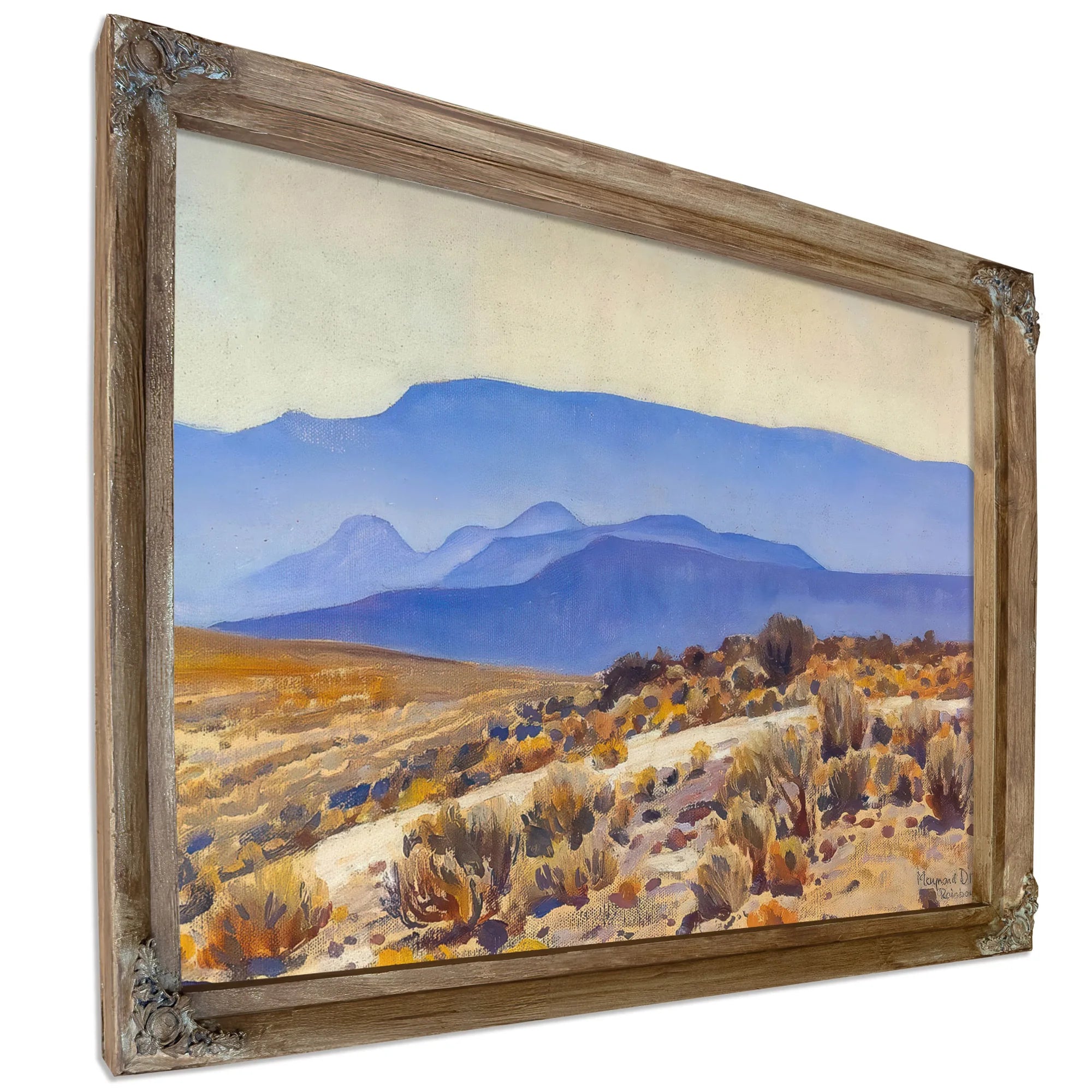 Smoky Morning By Maynard Dixon Fine Art Print
