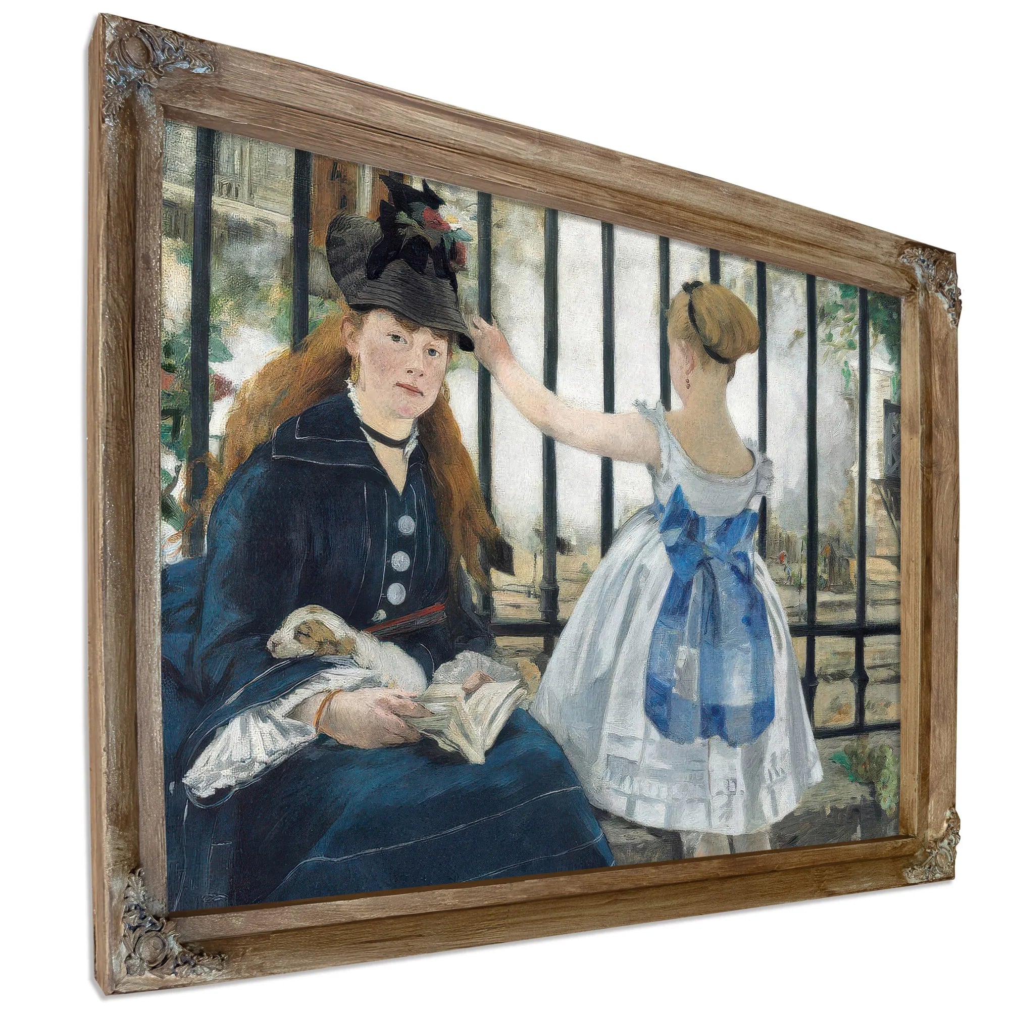The Railway 1873 By Edouard Manet Fine Art Print