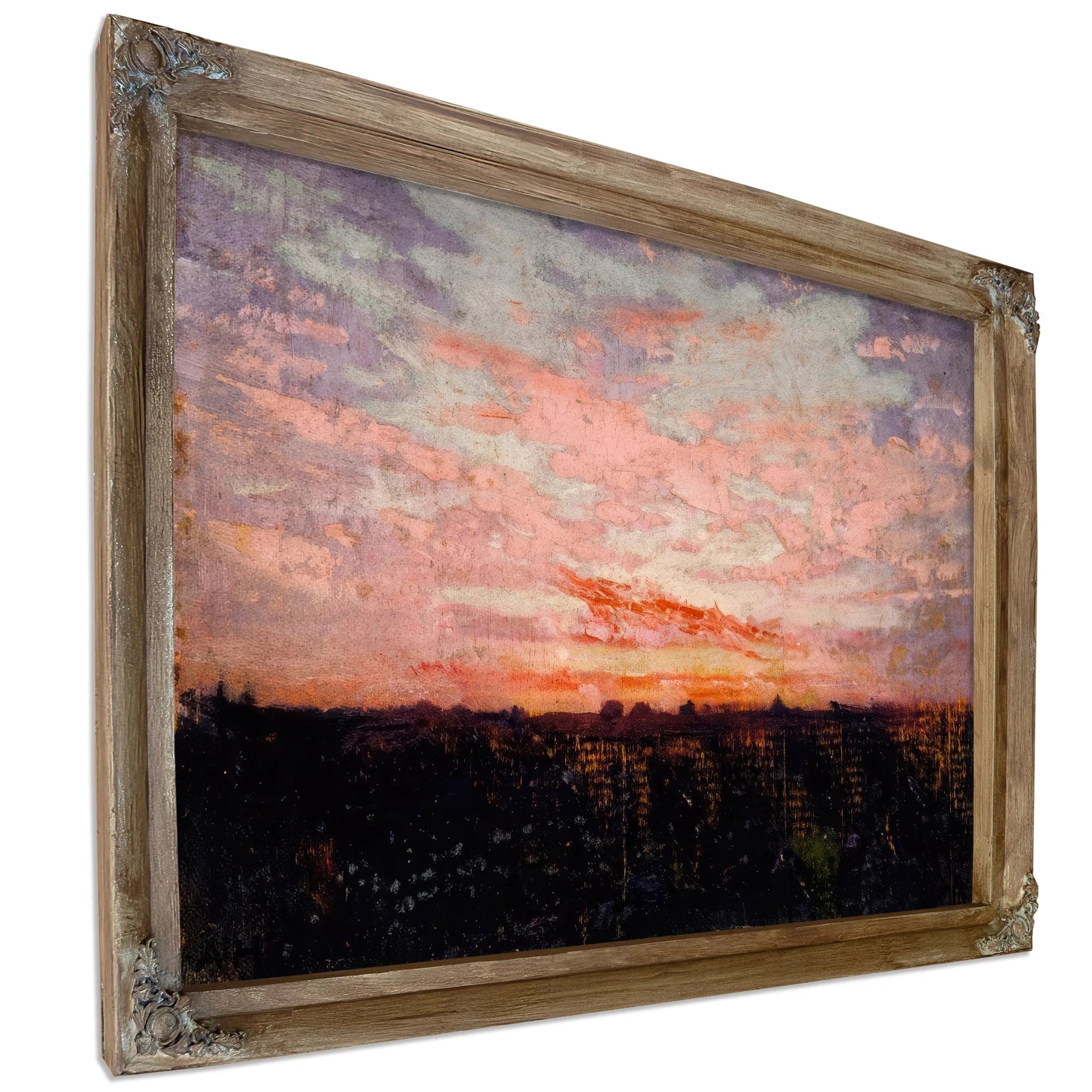 Sunrise Or Sunset, Study For Book, Concealing Coloration In The Animal Kingdom By Abbott Handerson Thayer Fine Art Print
