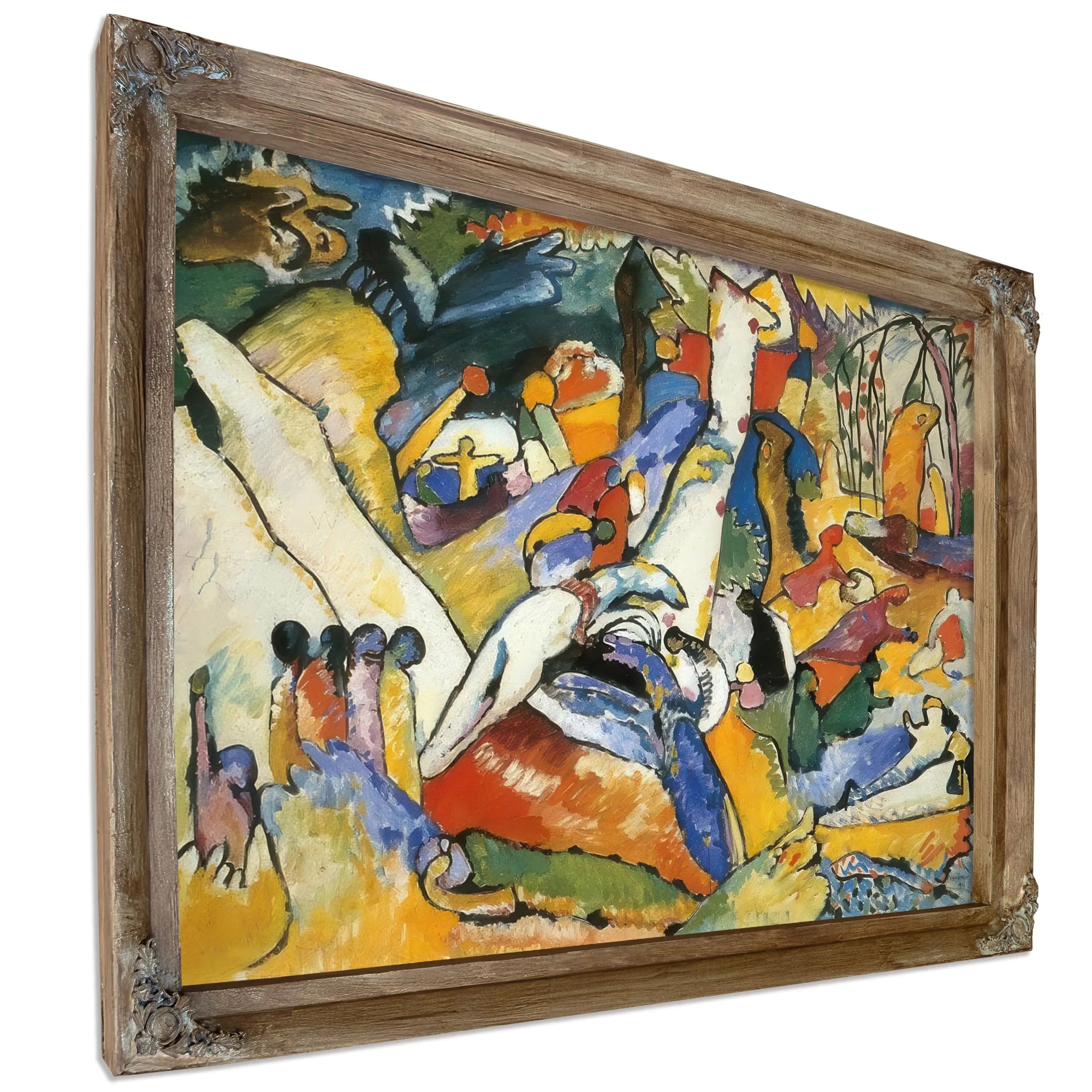 Study For Composition Ii By Wassily Kandinsky Fine Art Print