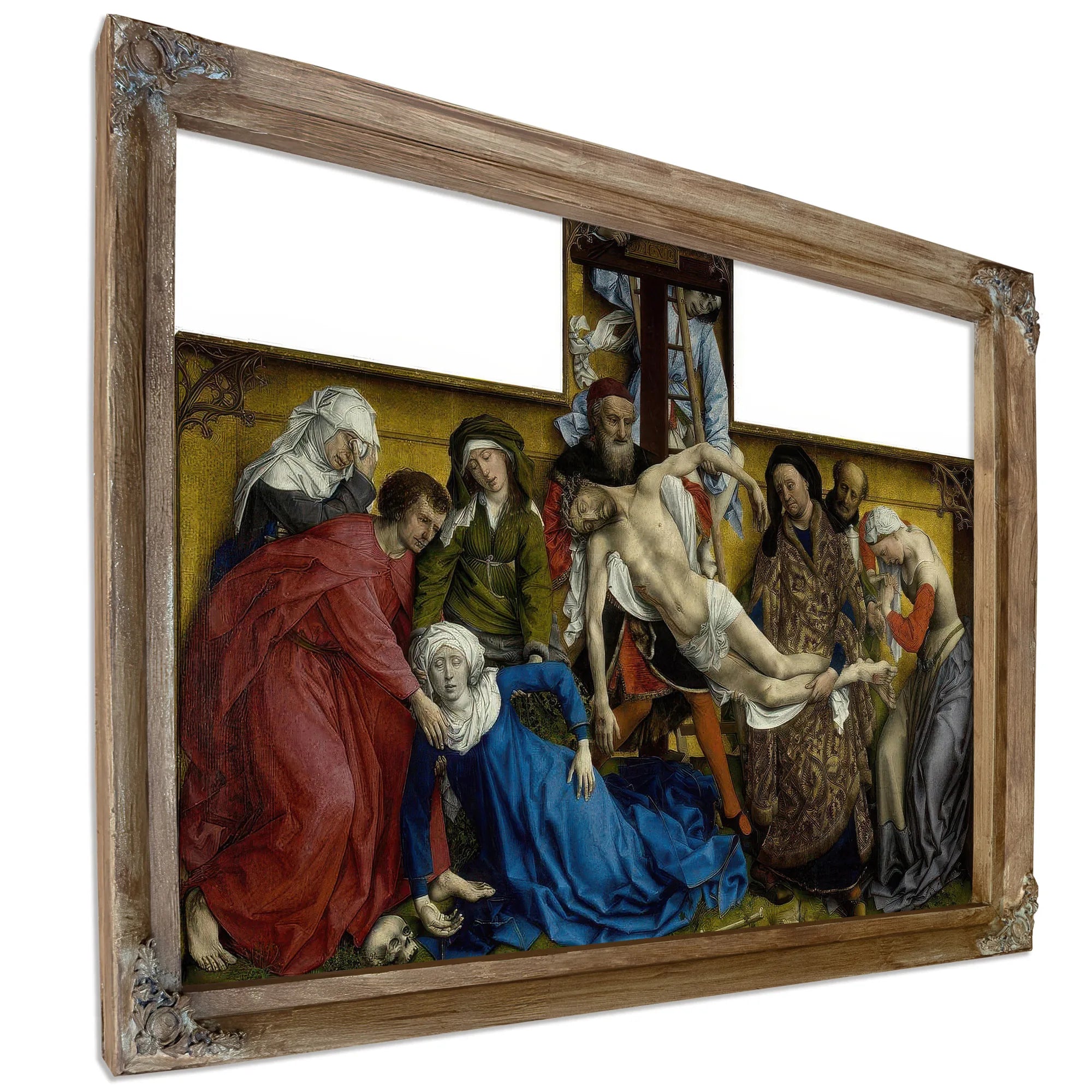 The Descent From The Cross 1438 By Rogier Van Der Weyden Fine Art Print