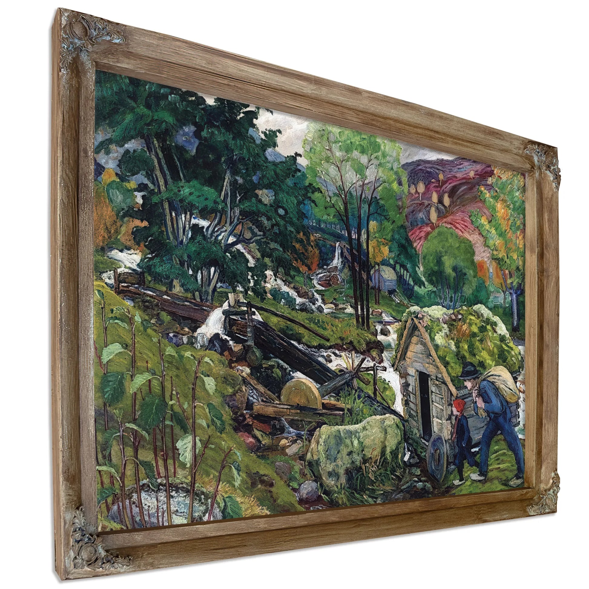 Milling Weather 1 By Nicolai Astrup Fine Art Print