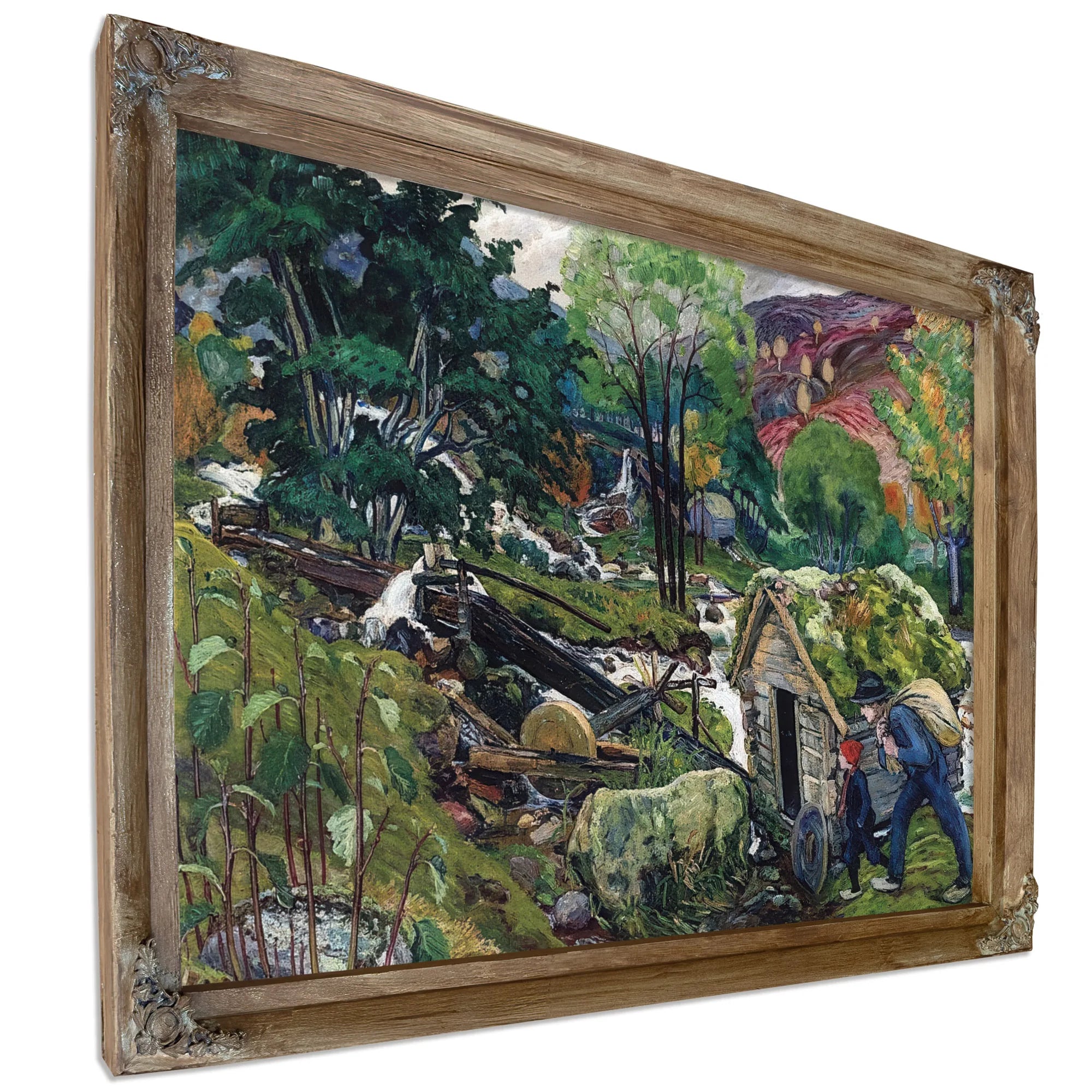 Milling Weather 1 By Nicolai Astrup Fine Art Print