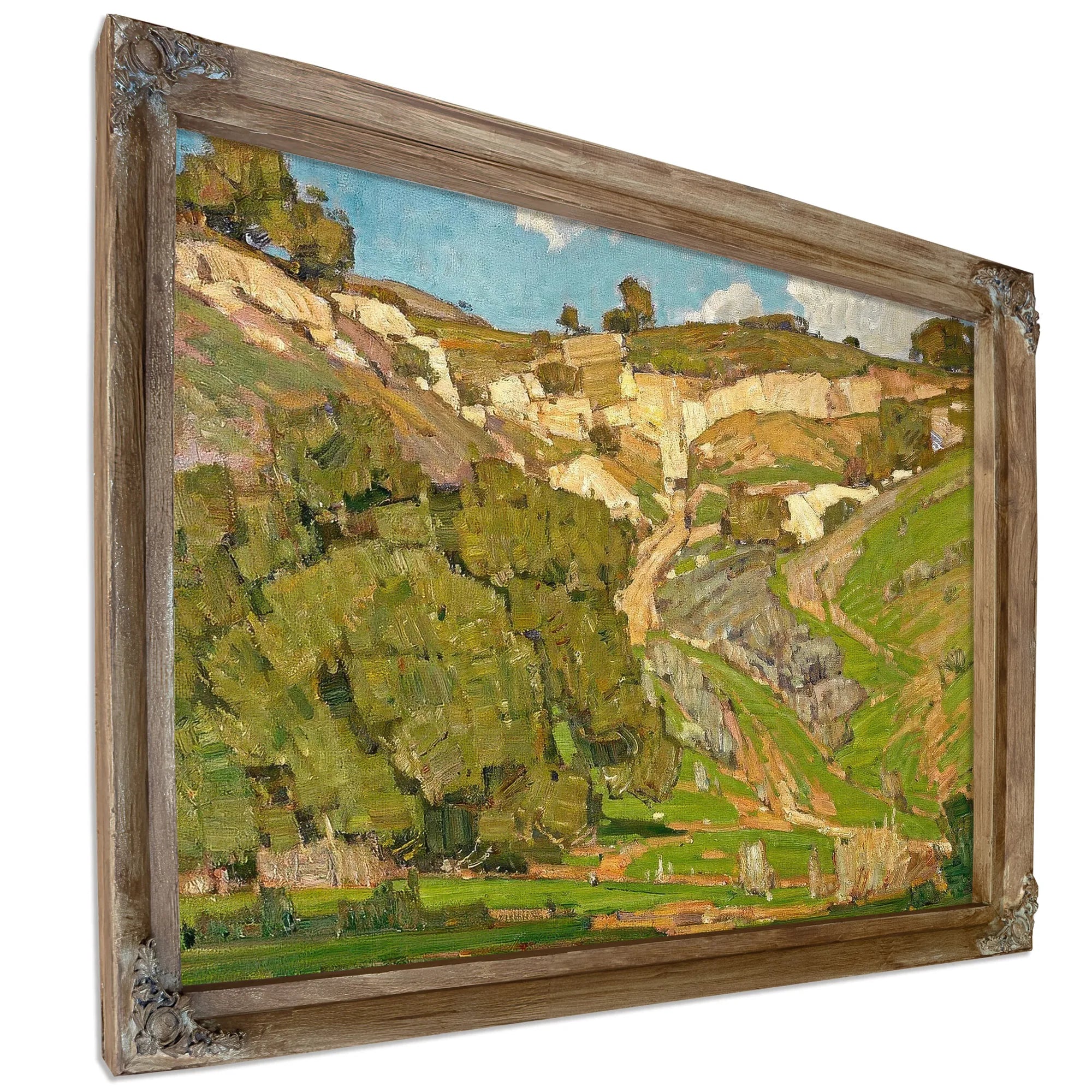 Upward Trail By William Wendt Fine Art Print