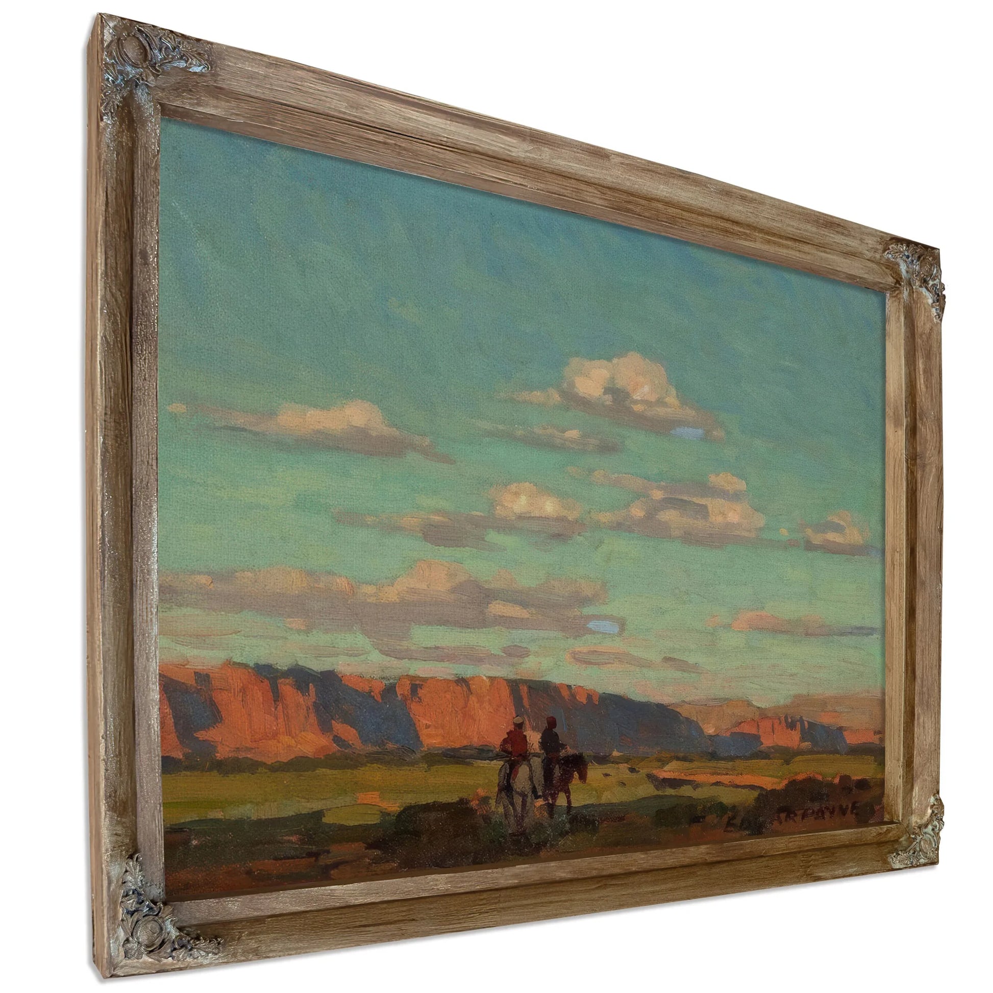 Riders Under Scattered Clouds By Edgar Payne Fine Art Print