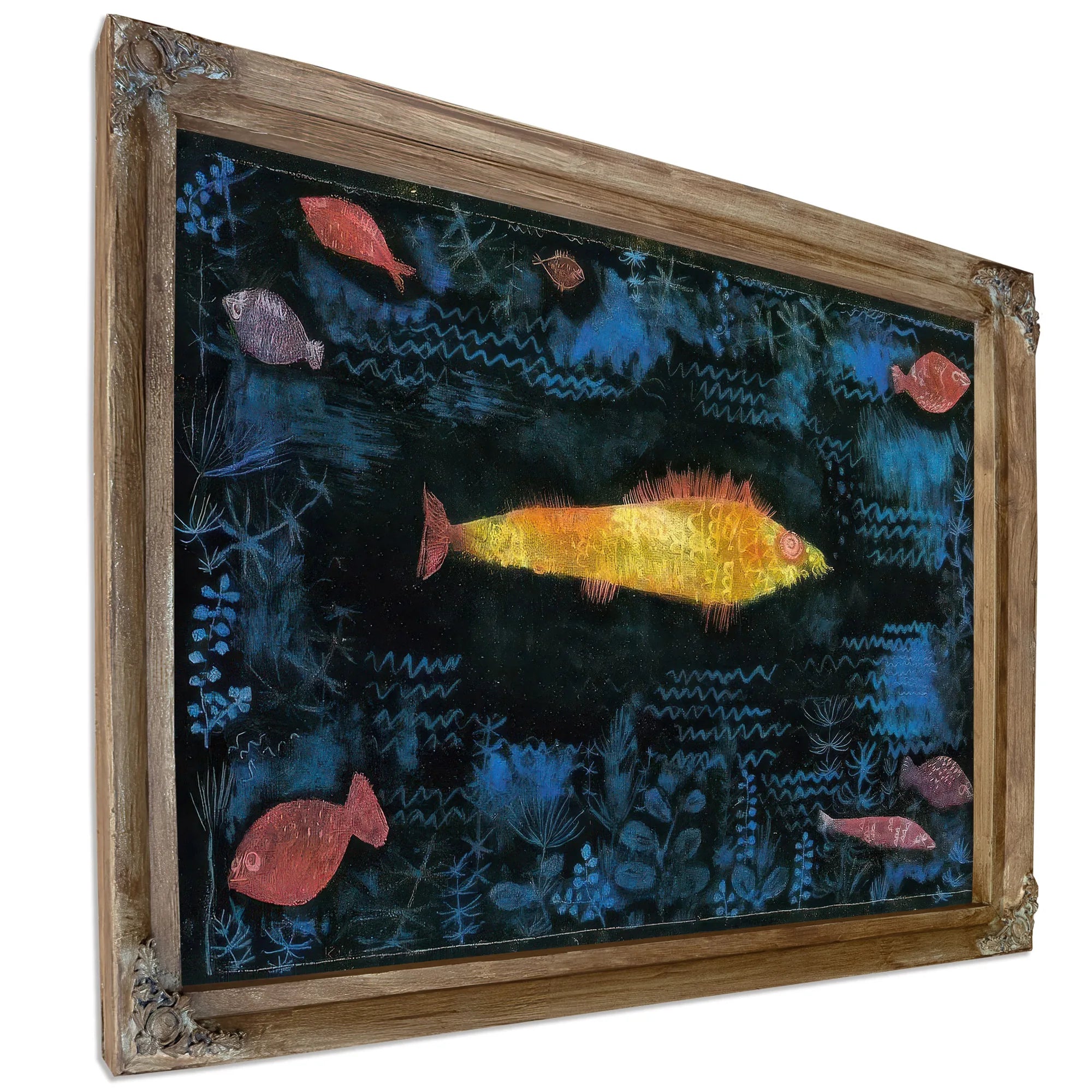 The Goldfish 1925 R 6 ( 86) By Paul Klee Fine Art Print