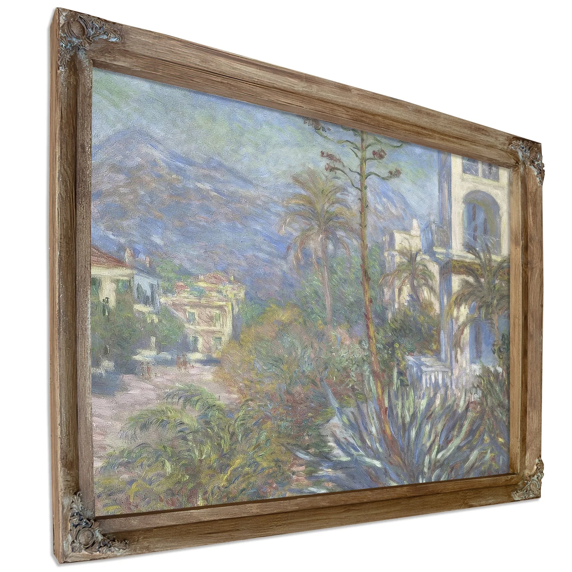 Villas At Bordighera By Claude Monet Fine Art Print