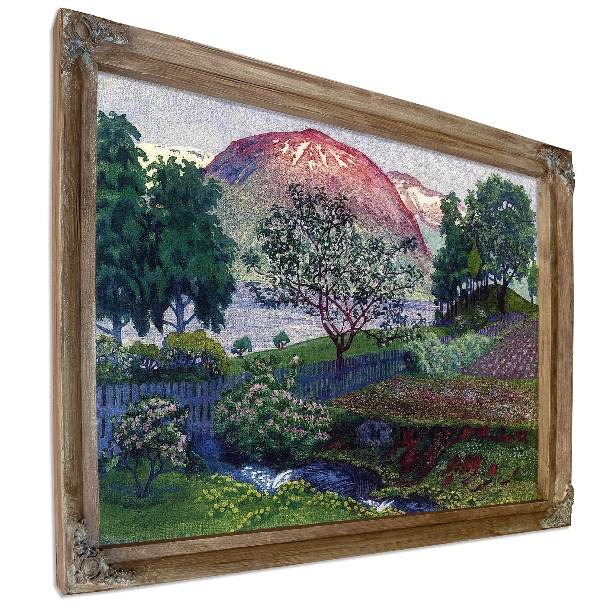 A Night In June In The Garden 1 By Nicolai Astrup Fine Art Print
