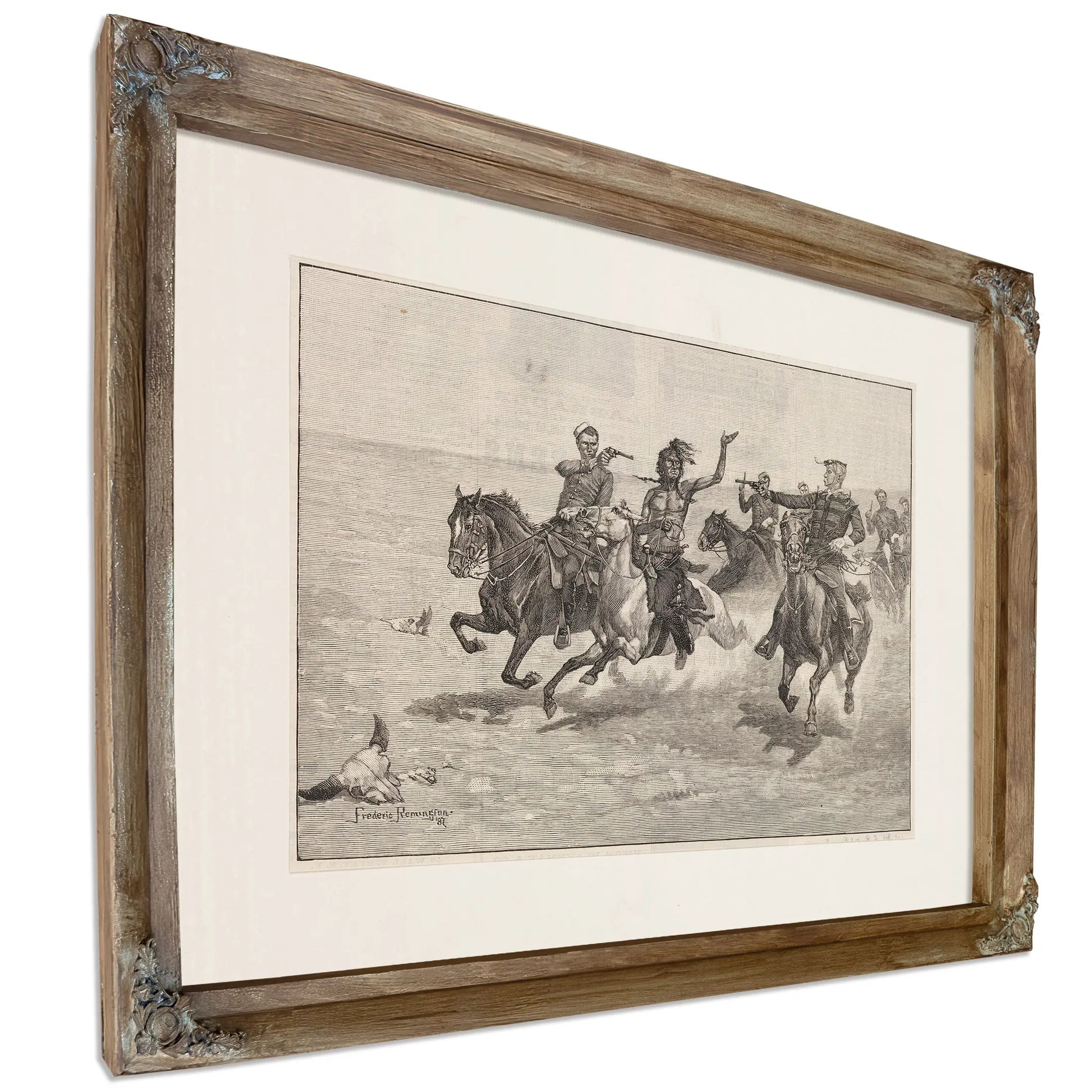 Arrest Of A Blackfeet Murderer by Frederic Remington
