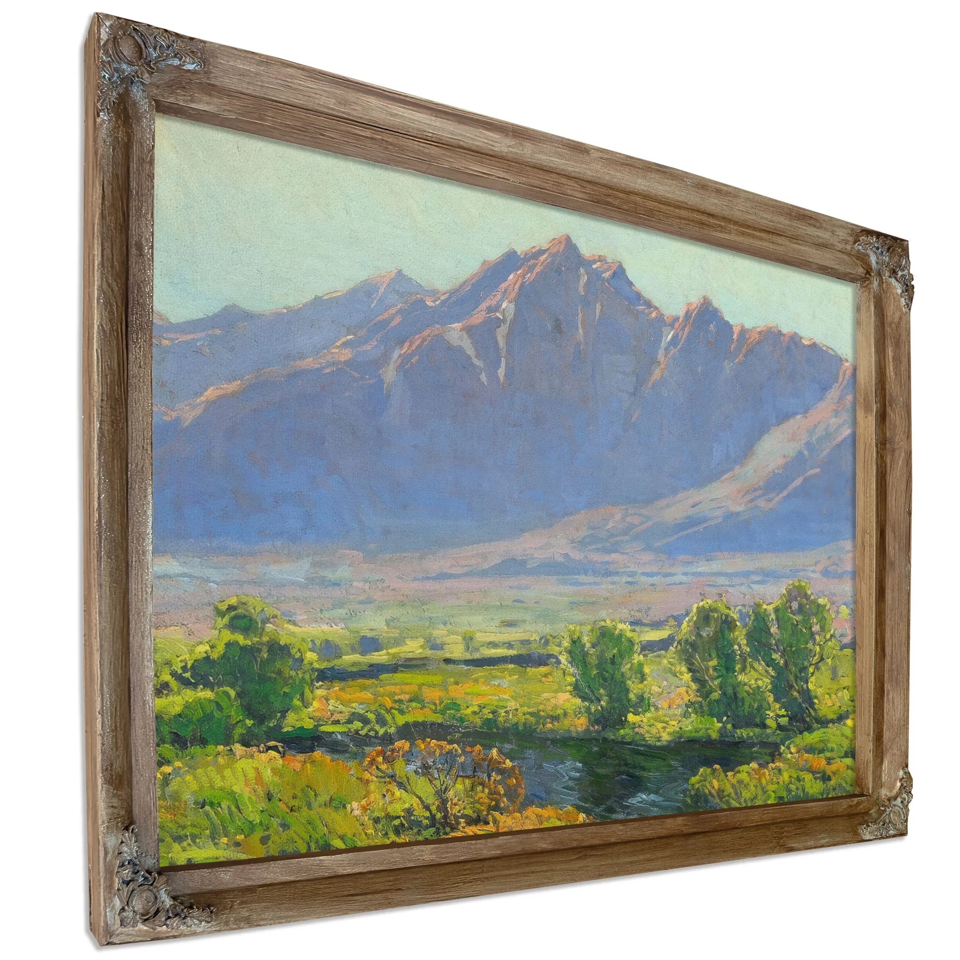 A View Along The Owen's River By Edgar Payne Fine Art Print