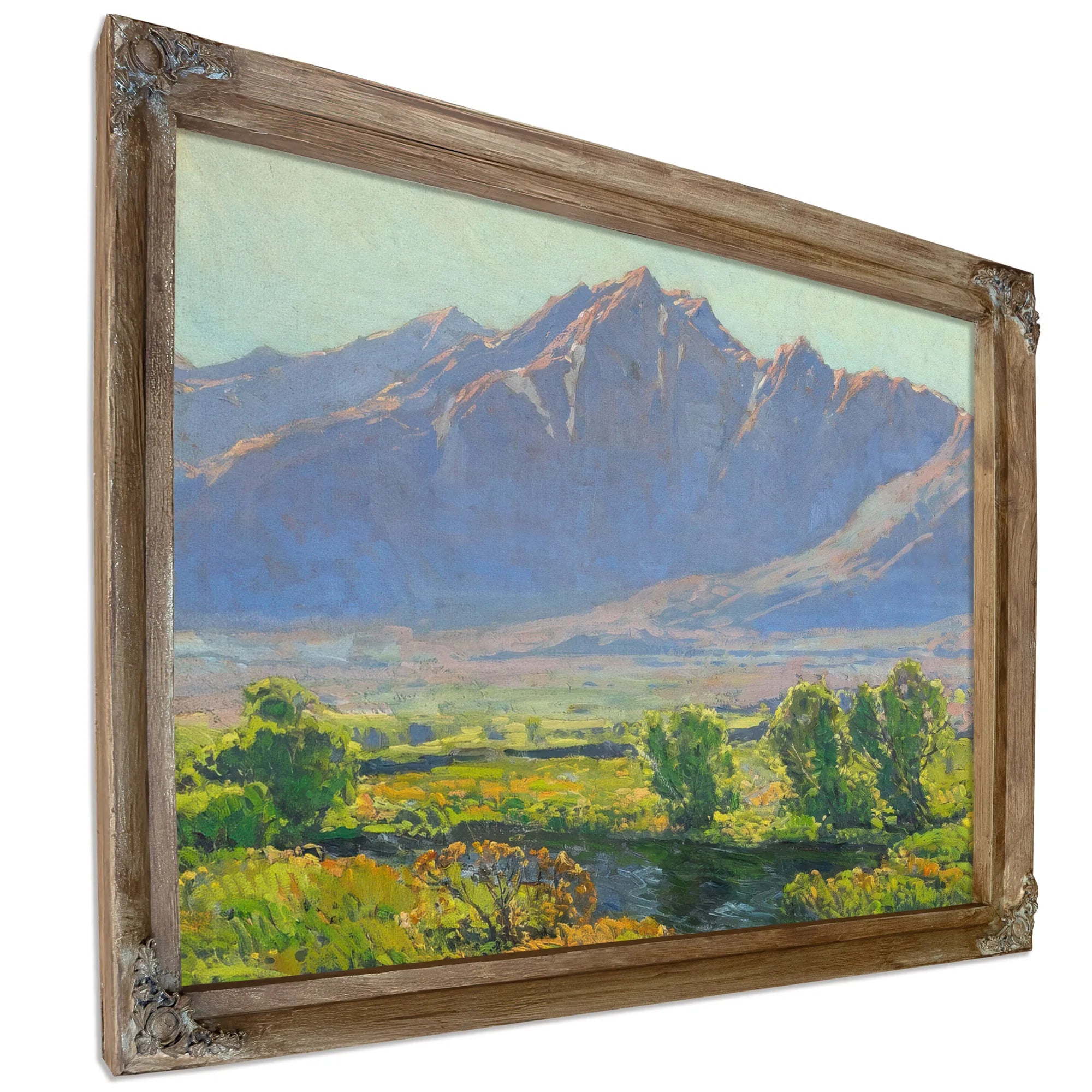 A View Along The Owen's River By Edgar Payne Fine Art Print