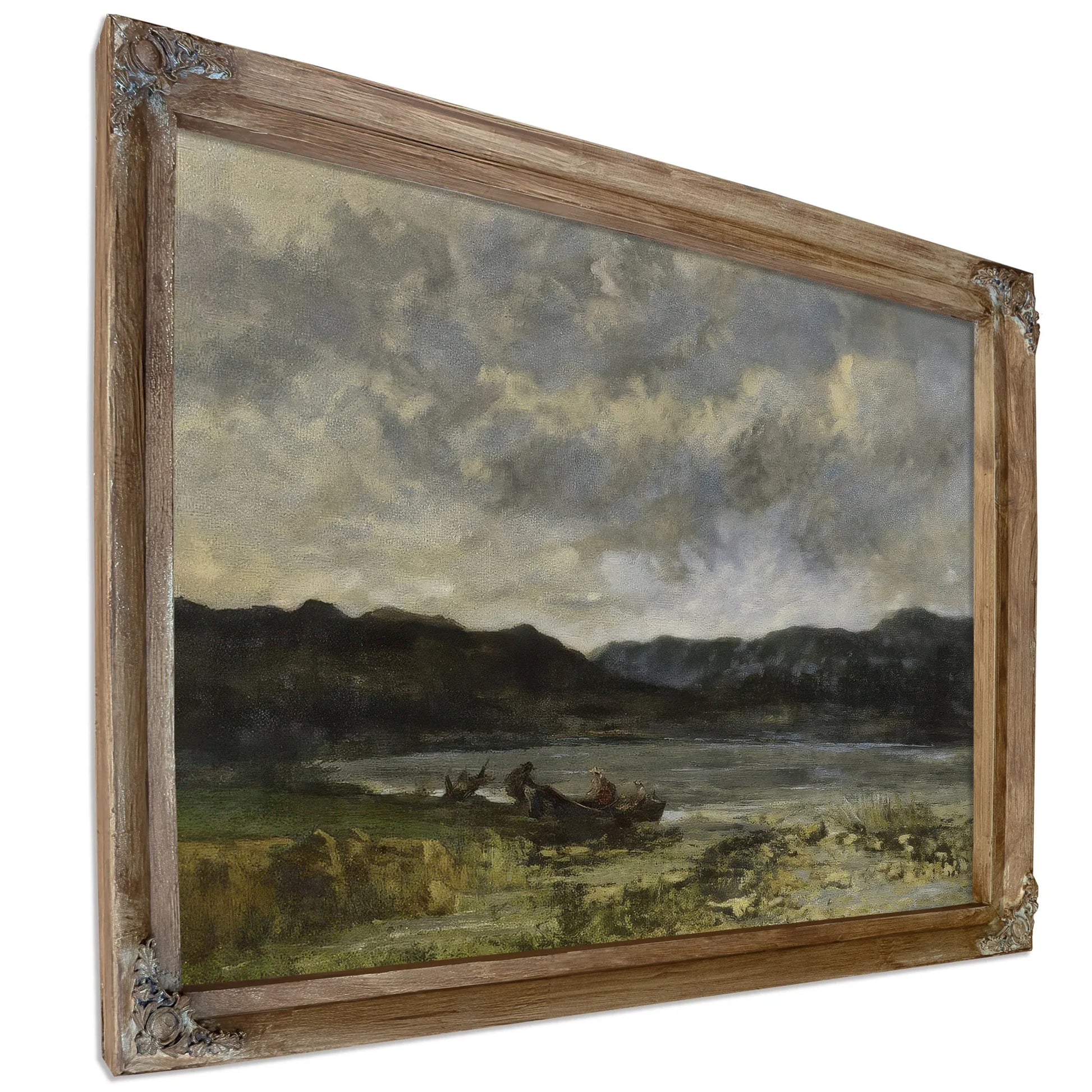 The Lake, Near Saint Point By Jean Desire Gustave Courbet Fine Art Print