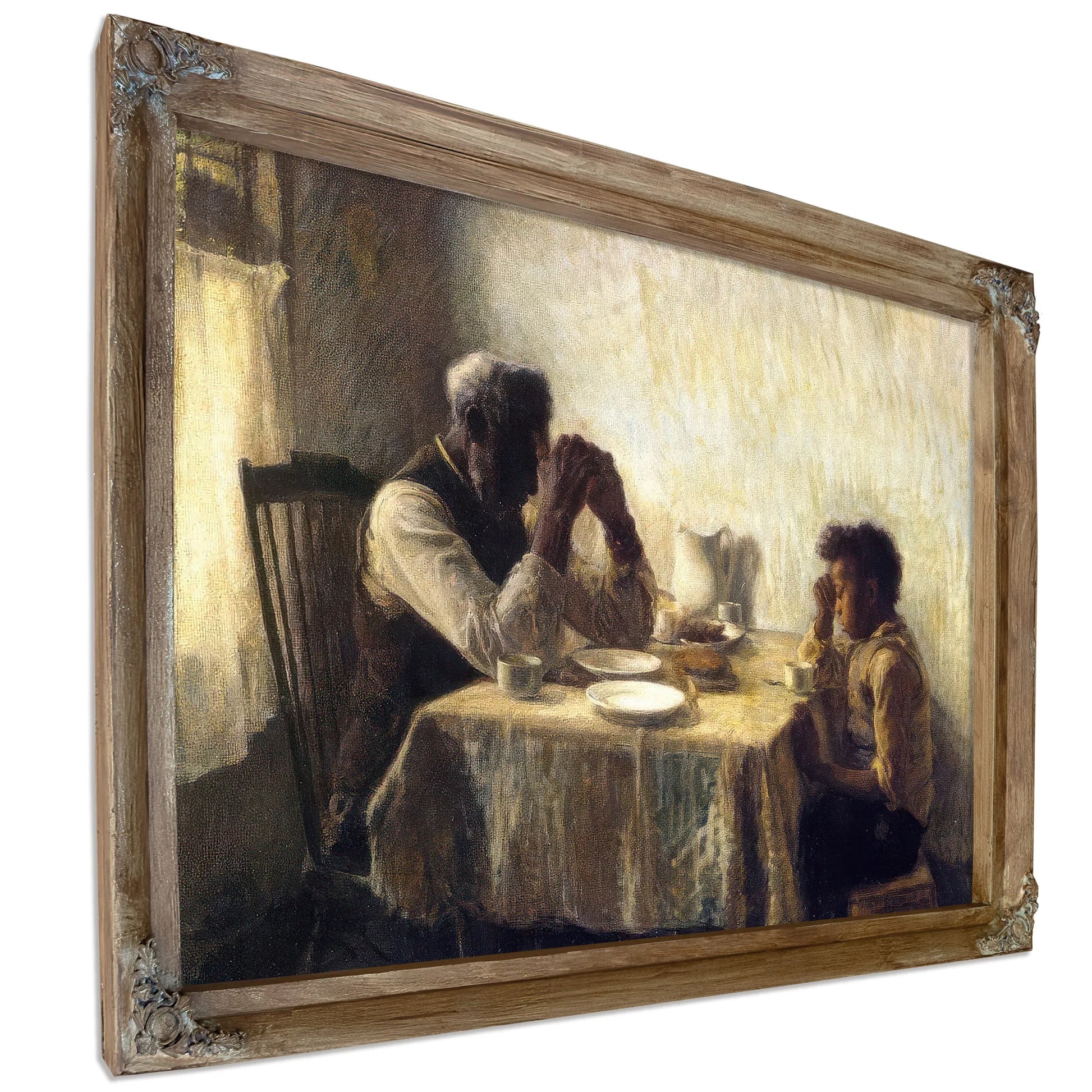 The Thankful Poor By Henry Ossawa Tanner Fine Art Print