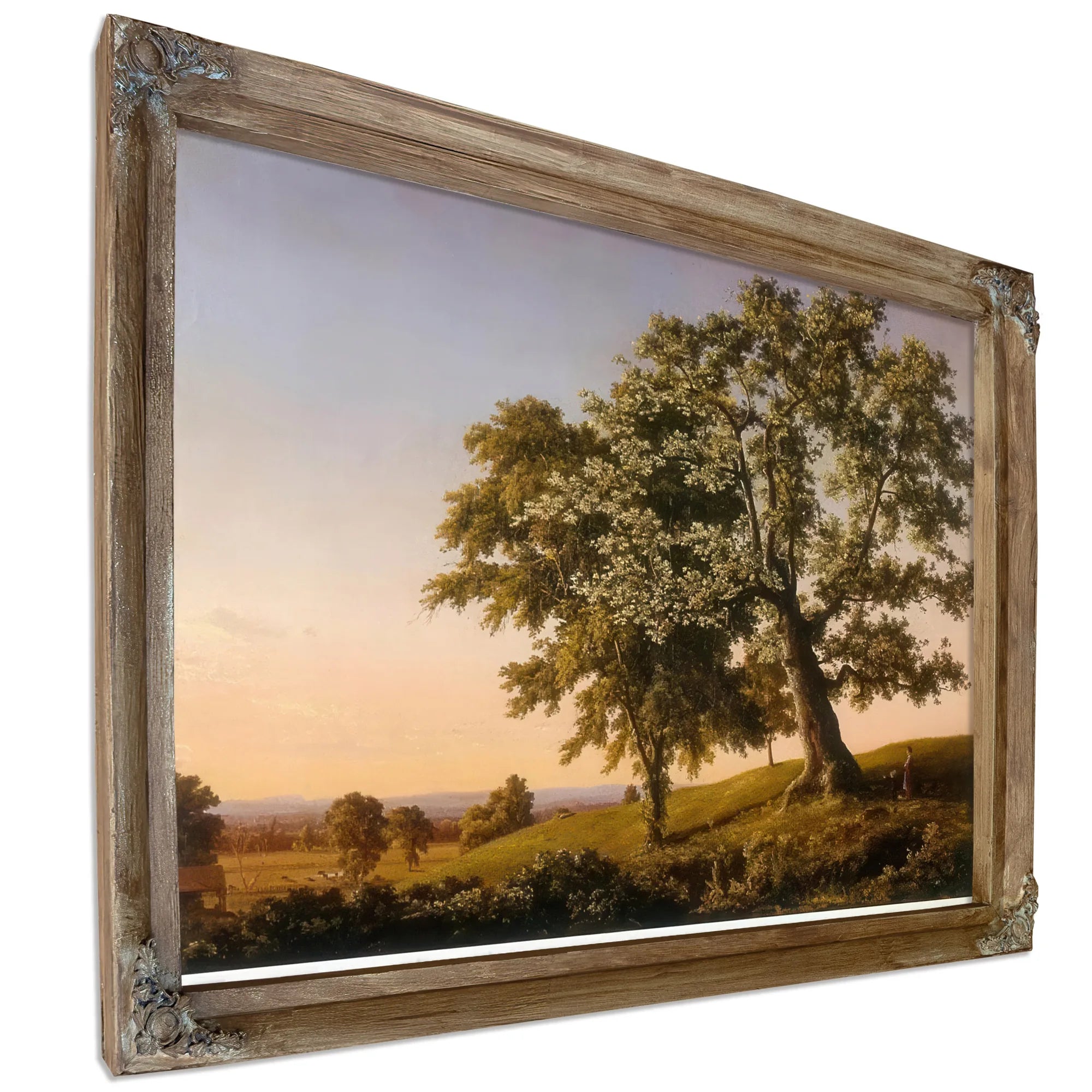 The Charter Oak By Frederic Edwin Church Fine Art Print