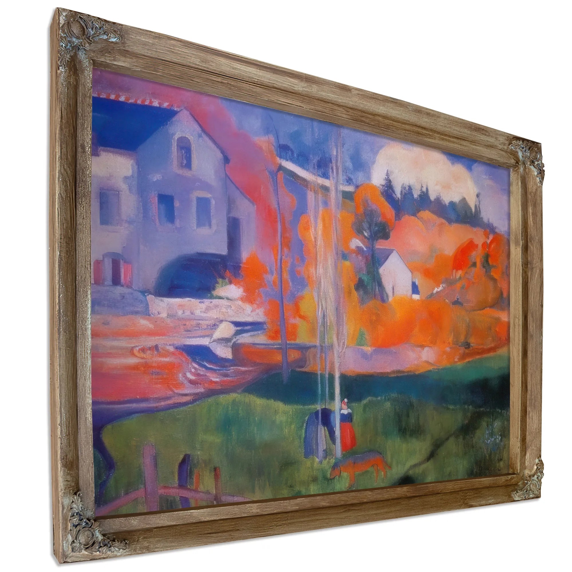The Mill In Pont Aven By Paul Gauguin Fine Art Print