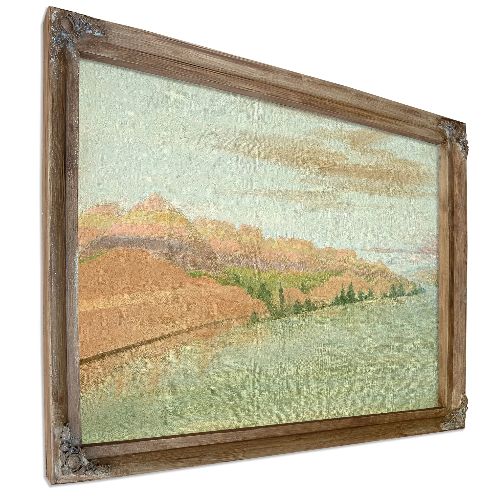Beautiful Clay Bluffs, 1900 Miles Above St. Louis By George Catlin Fine Art Print
