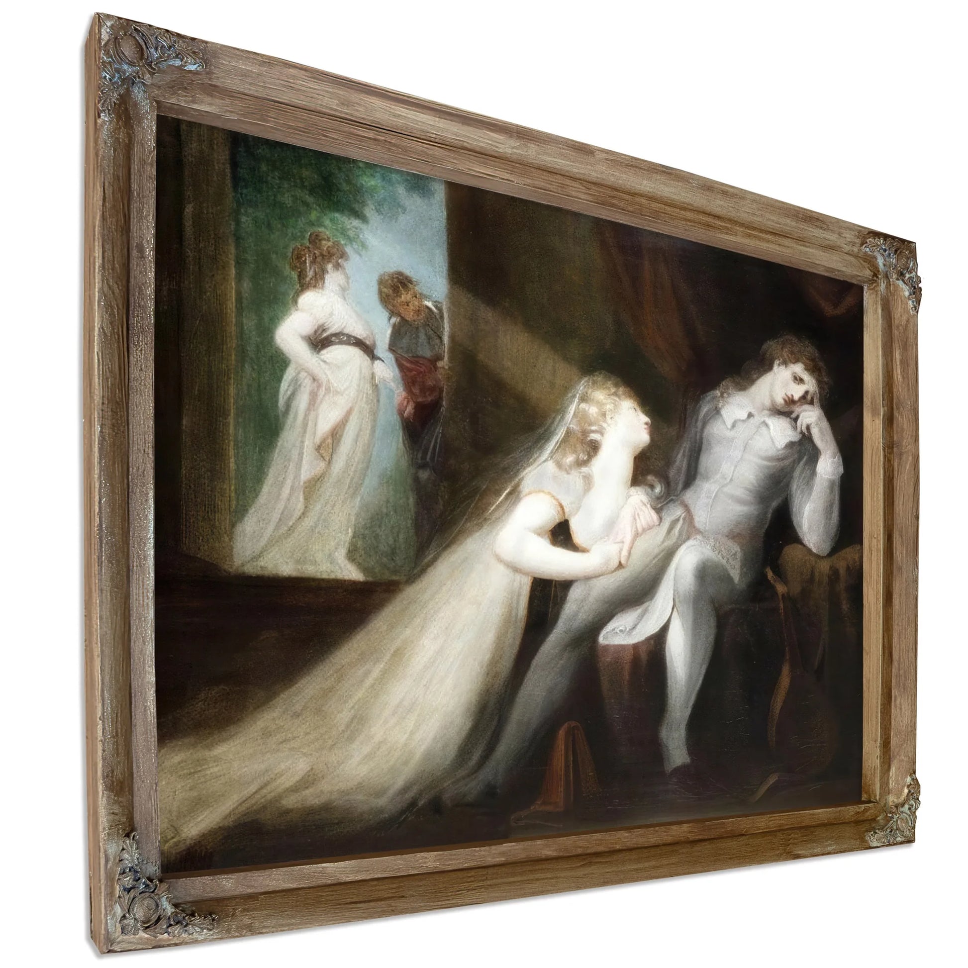 The Return Of Milton's Wife By Henry Fuseli Fine Art Print
