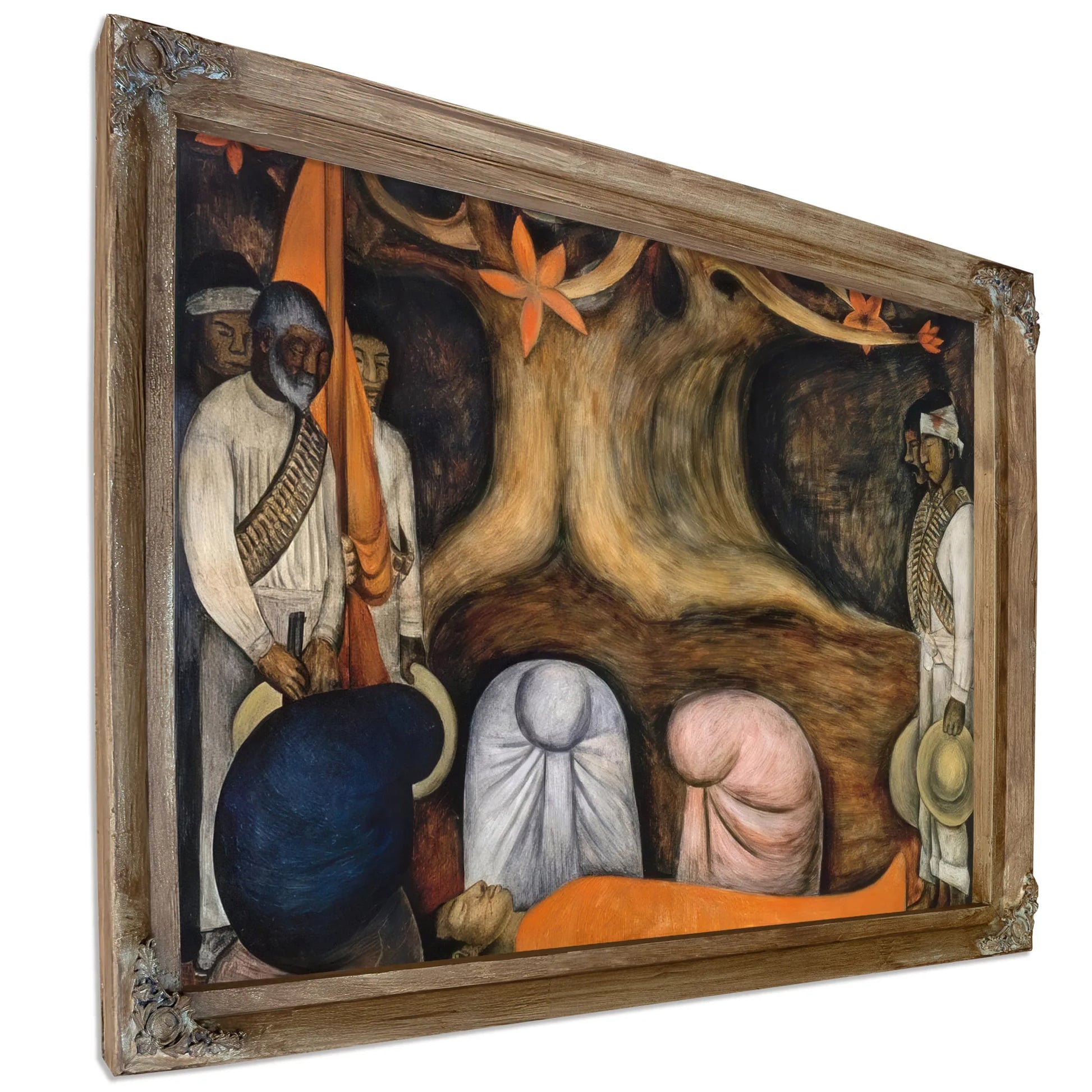 Revolution Germination The Flowering Of The Revolution By Diego Rivera Fine Art Print