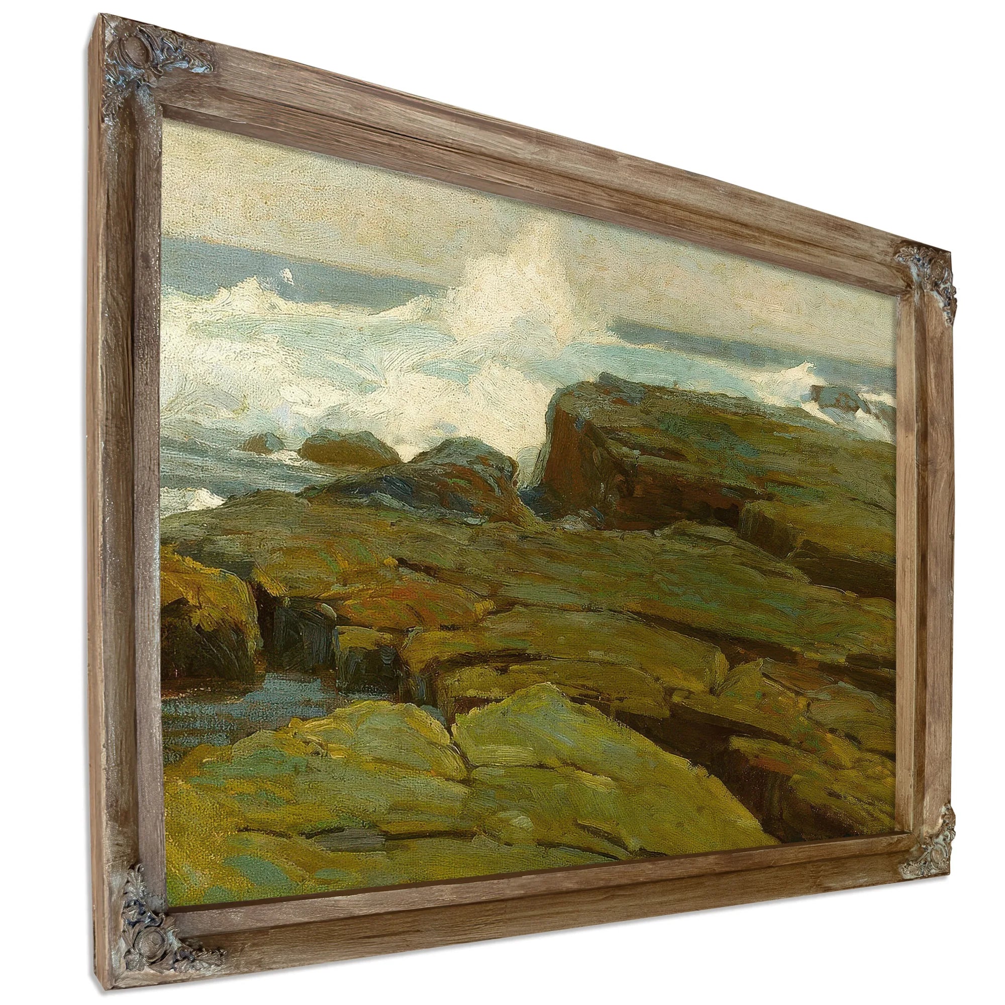 Rocks And Sea By Edgar Payne Fine Art Print