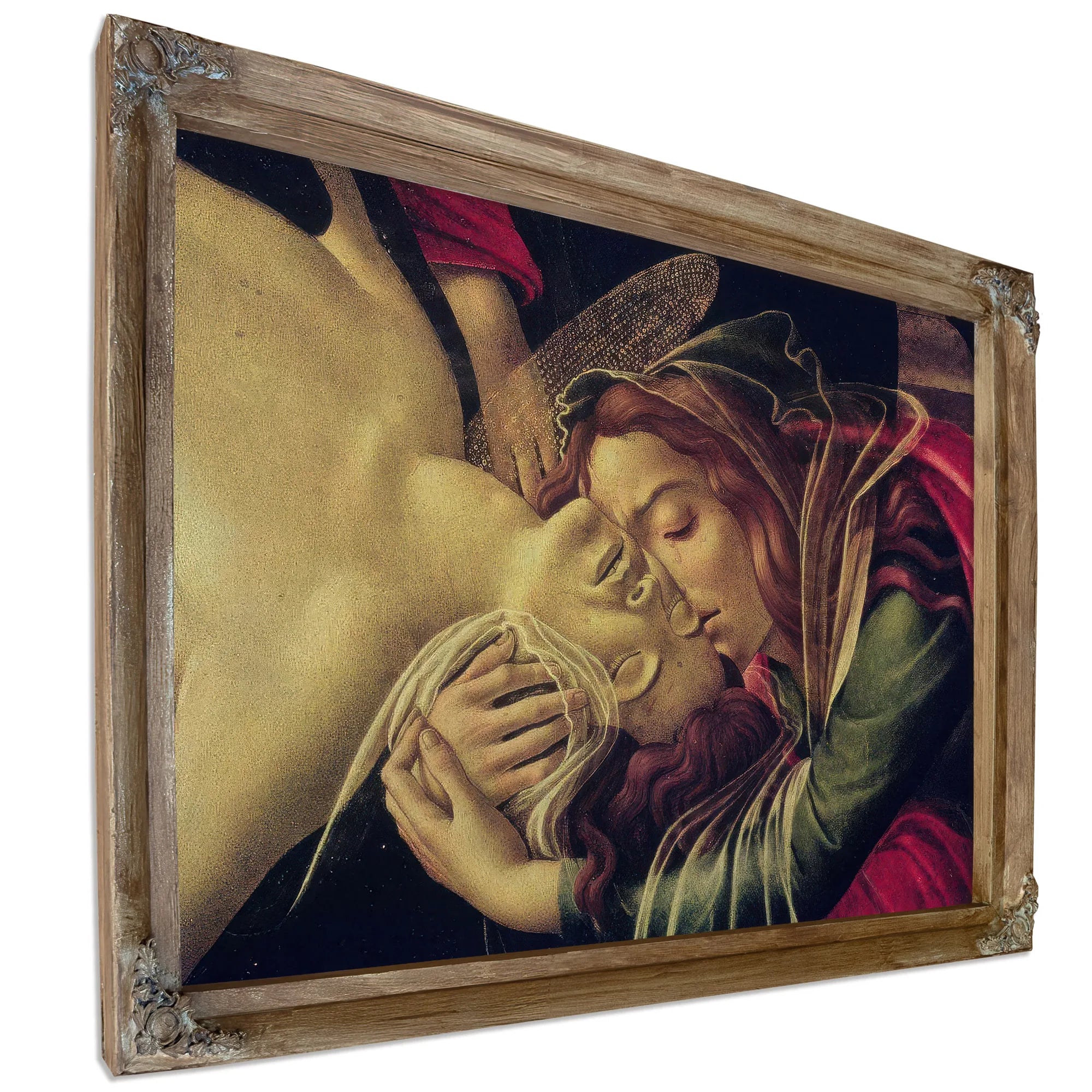 Detail Of The Lamentation Of Christ By Sandro Botticelli Fine Art Print