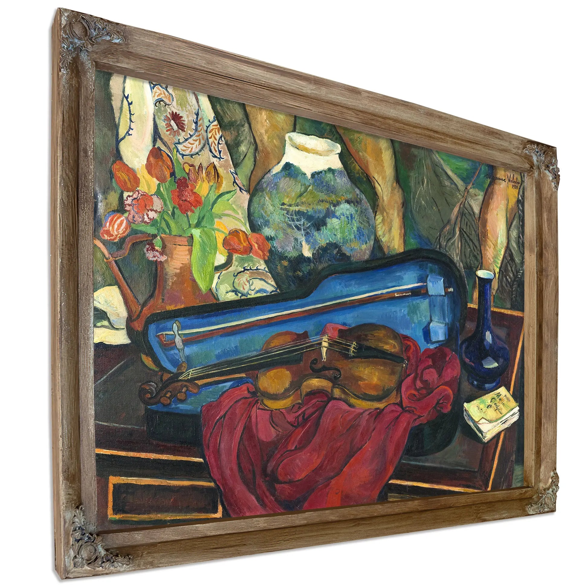 Val La Boite A Violon  by Suzanne Valadon
