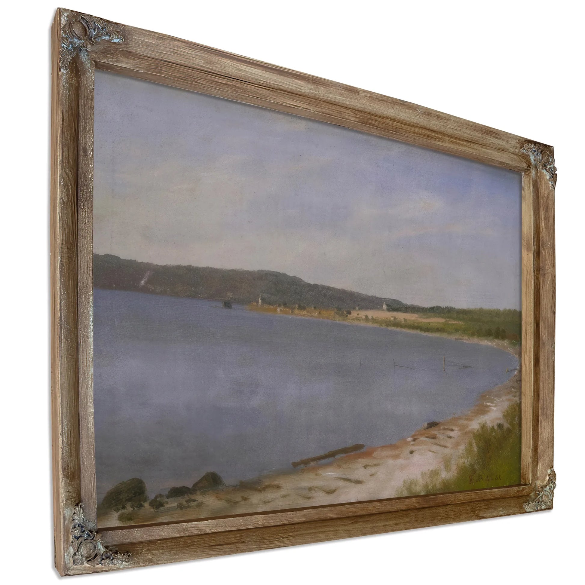 San Francisco Bay By Albert Bierstadt Fine Art Print