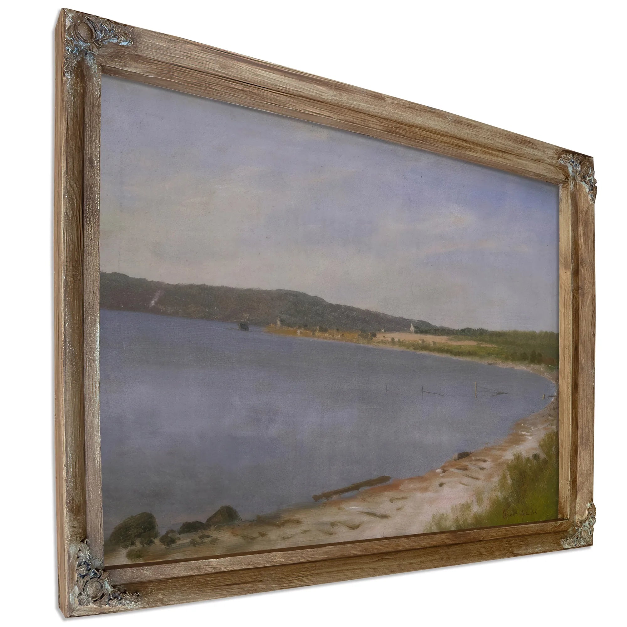 San Francisco Bay By Albert Bierstadt Fine Art Print
