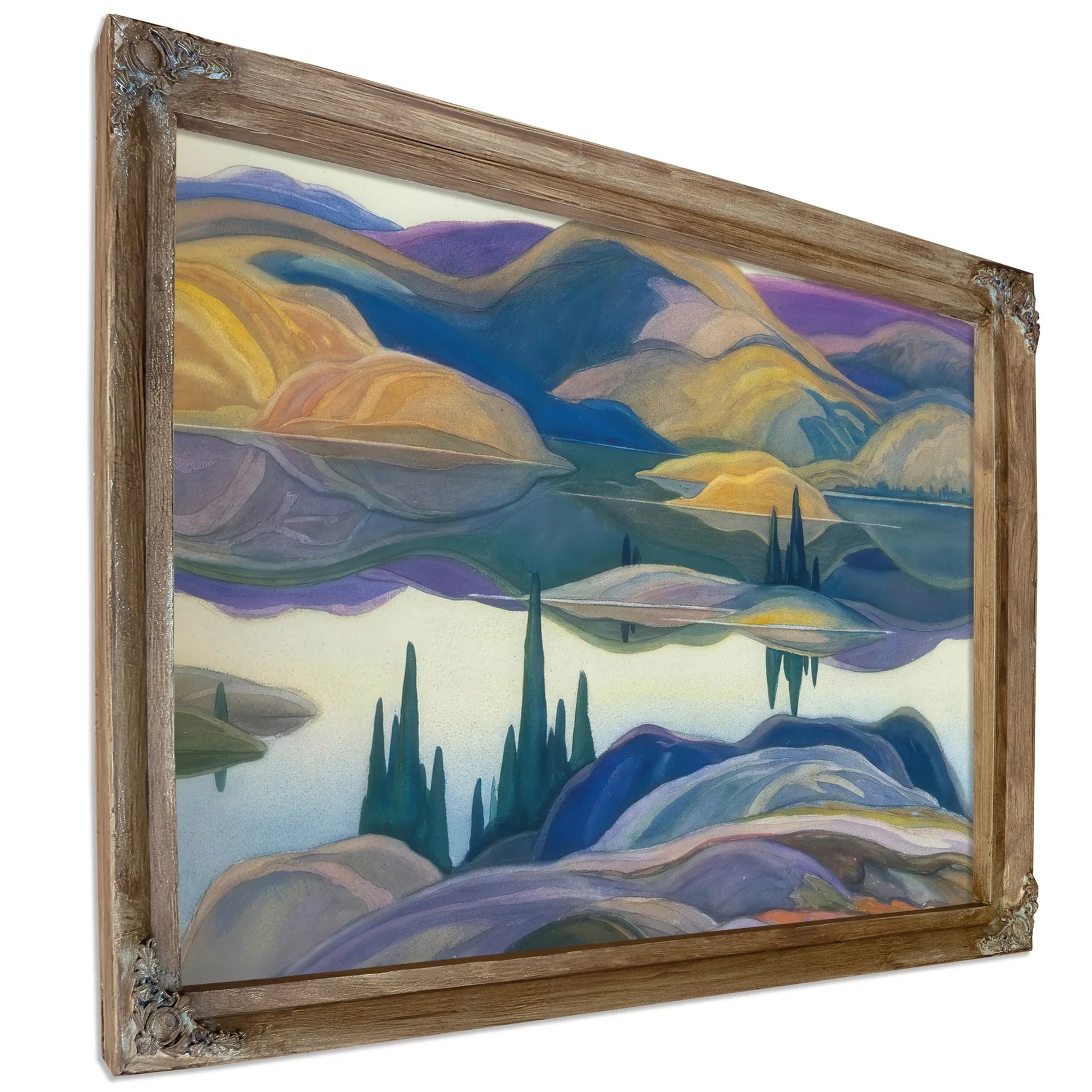 Mirror Lake By Frank Carmichael Fine Art Print