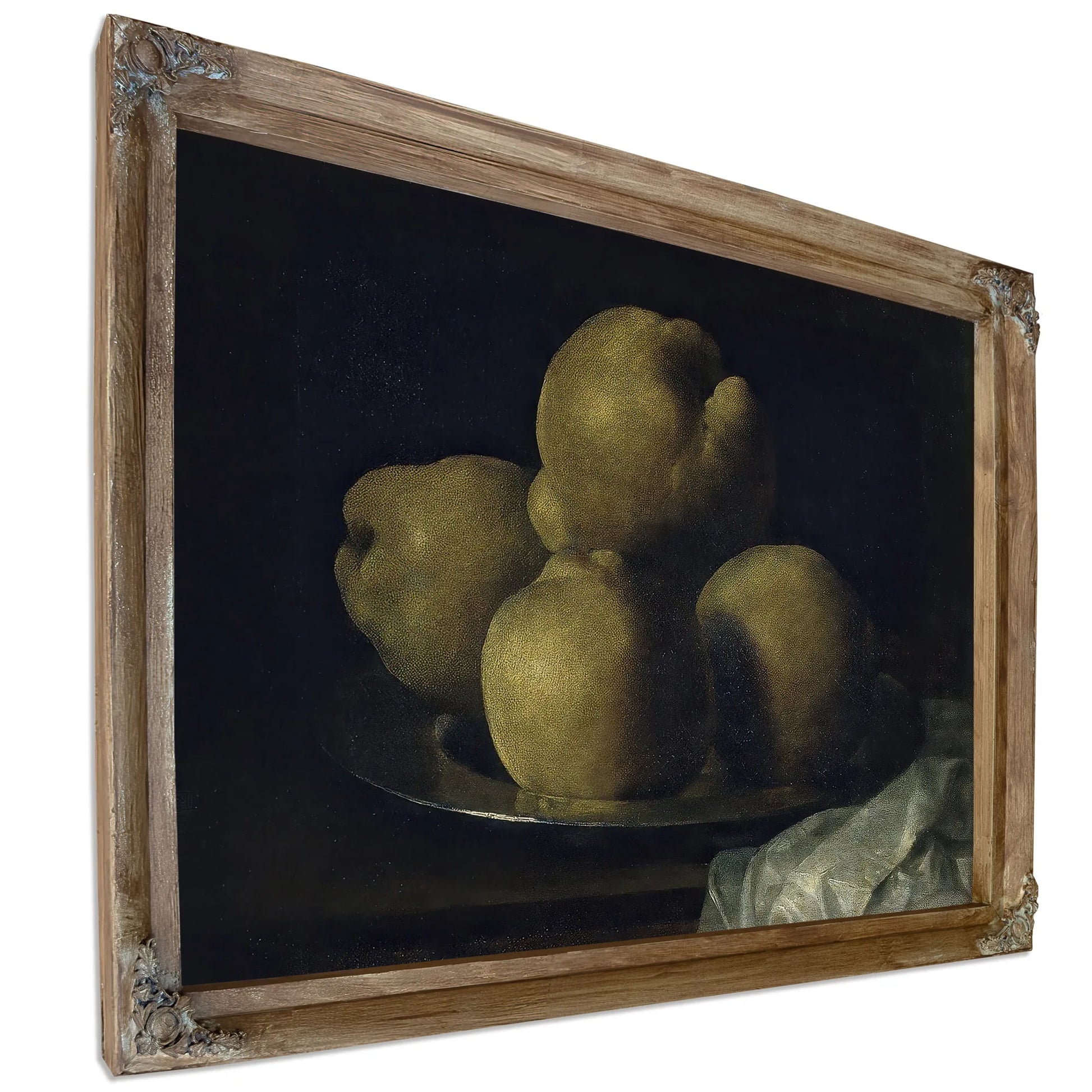 Natura Morta Amb Plat De Codonys By Francisco De Zurbaran Fine Art Print